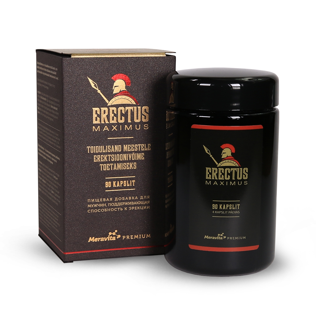 MERAVITA PREMIUM ERECTUS MAXIMUS KAPSLID N90 - Tootepilt 