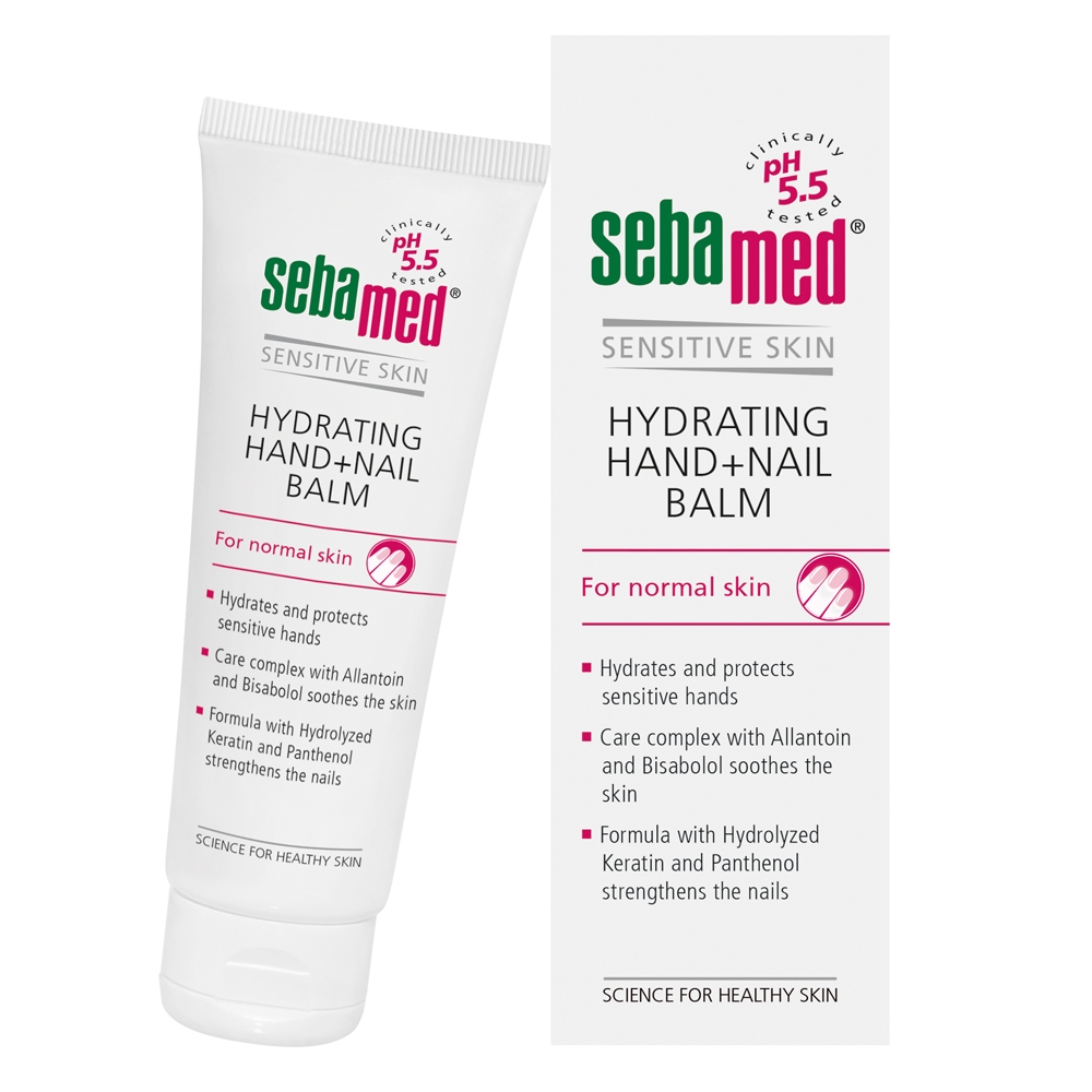 SEBAMED KÄTE- JA KÜÜNTEPALSAM 75ML - Tootepilt 
