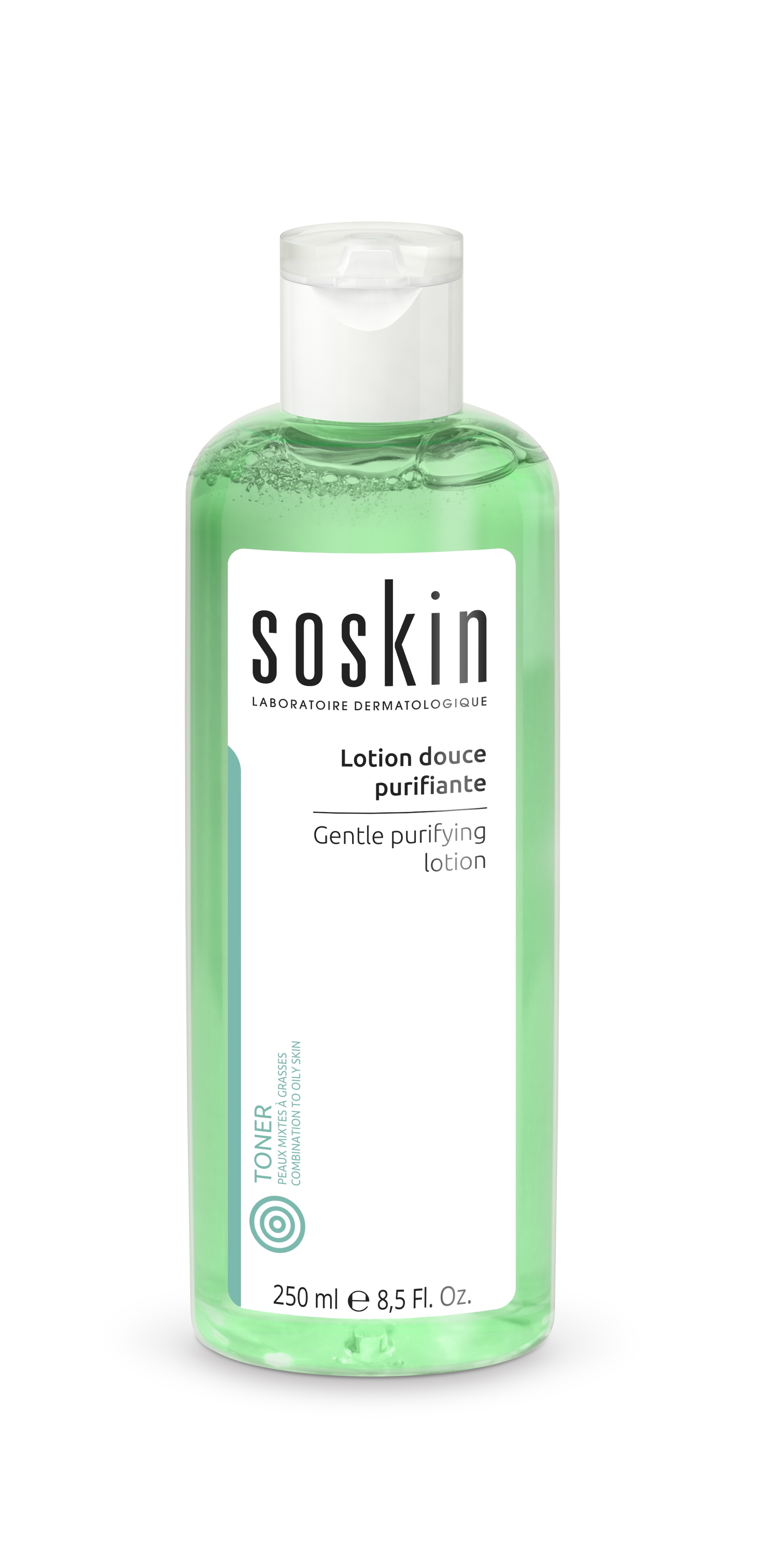 SOSKIN PARIS PUHASTUSLOSJOON RASUSELE JA KOMB.NAHALE 250ML - Tootepilt 