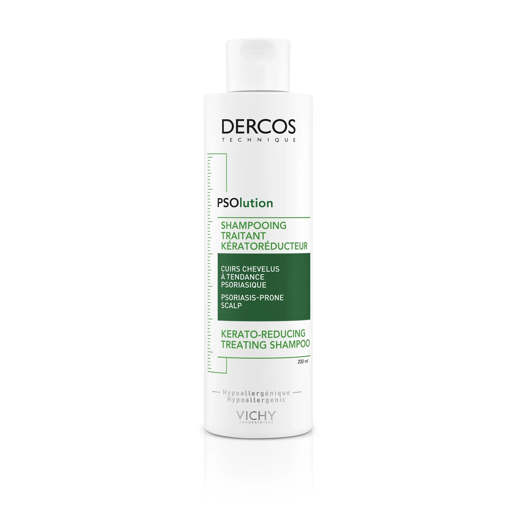 VICHY DERCOS SHAMPOON PSORIAASILE KALDUVALE PEANAHALE 200ML - Tootepilt 