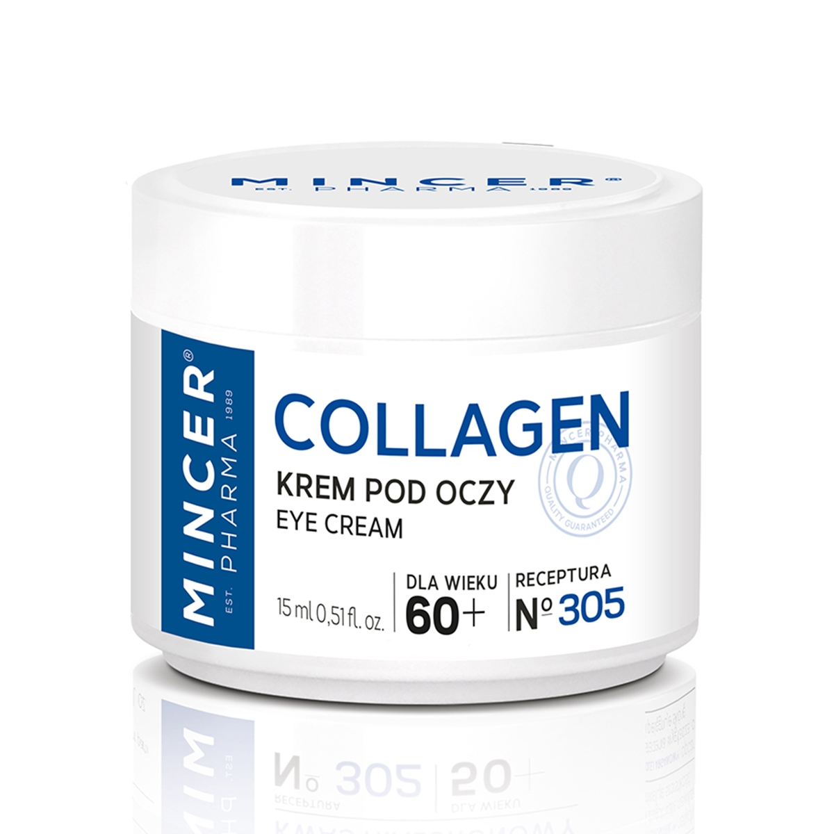 MINCER PHARMA SILMAÜMBRUSKREEM KOLLAGEENIGA 60+ 15ML - Tootepilt 
