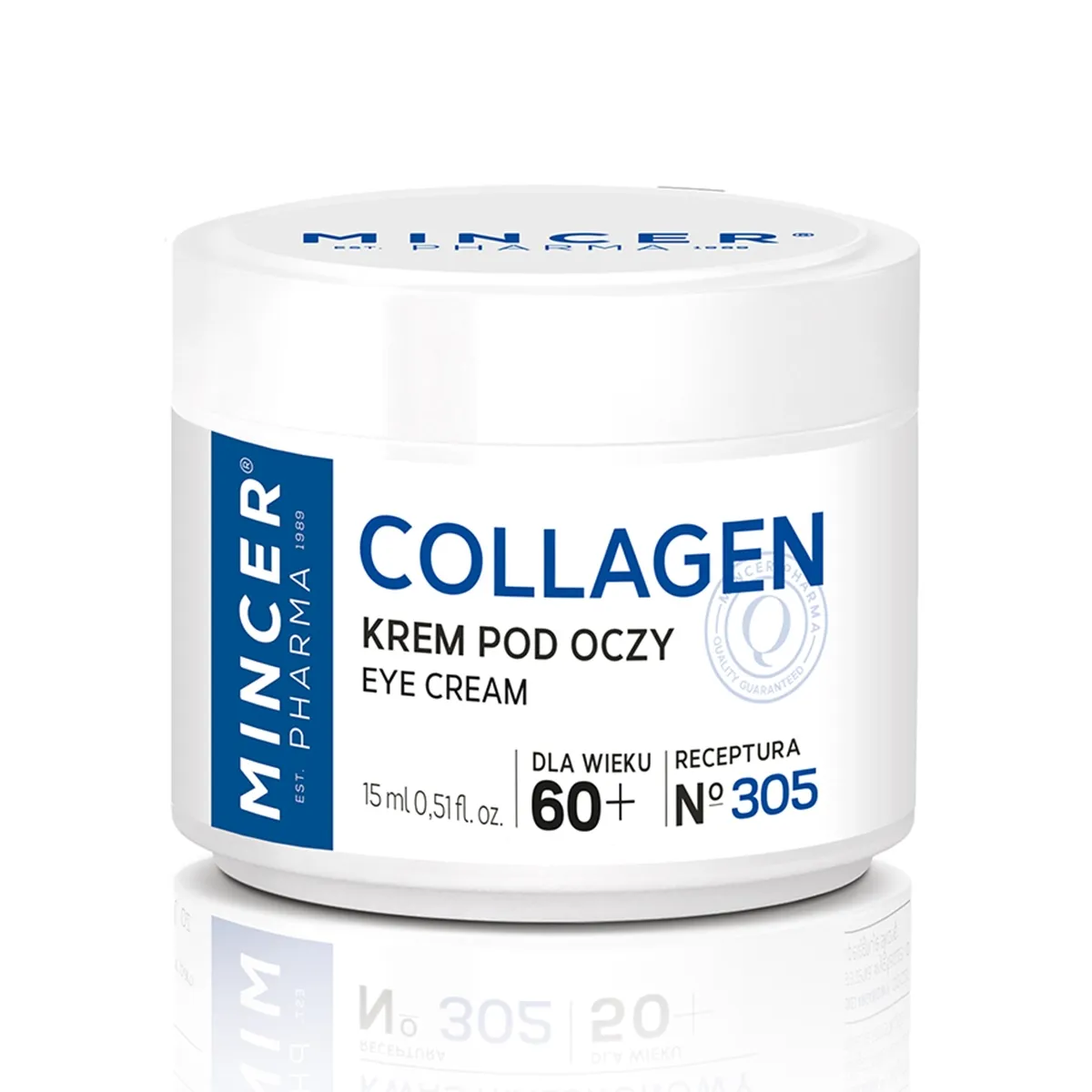 MINCER PHARMA SILMAÜMBRUSKREEM KOLLAGEENIGA 60+ 15ML - Tootepilt 