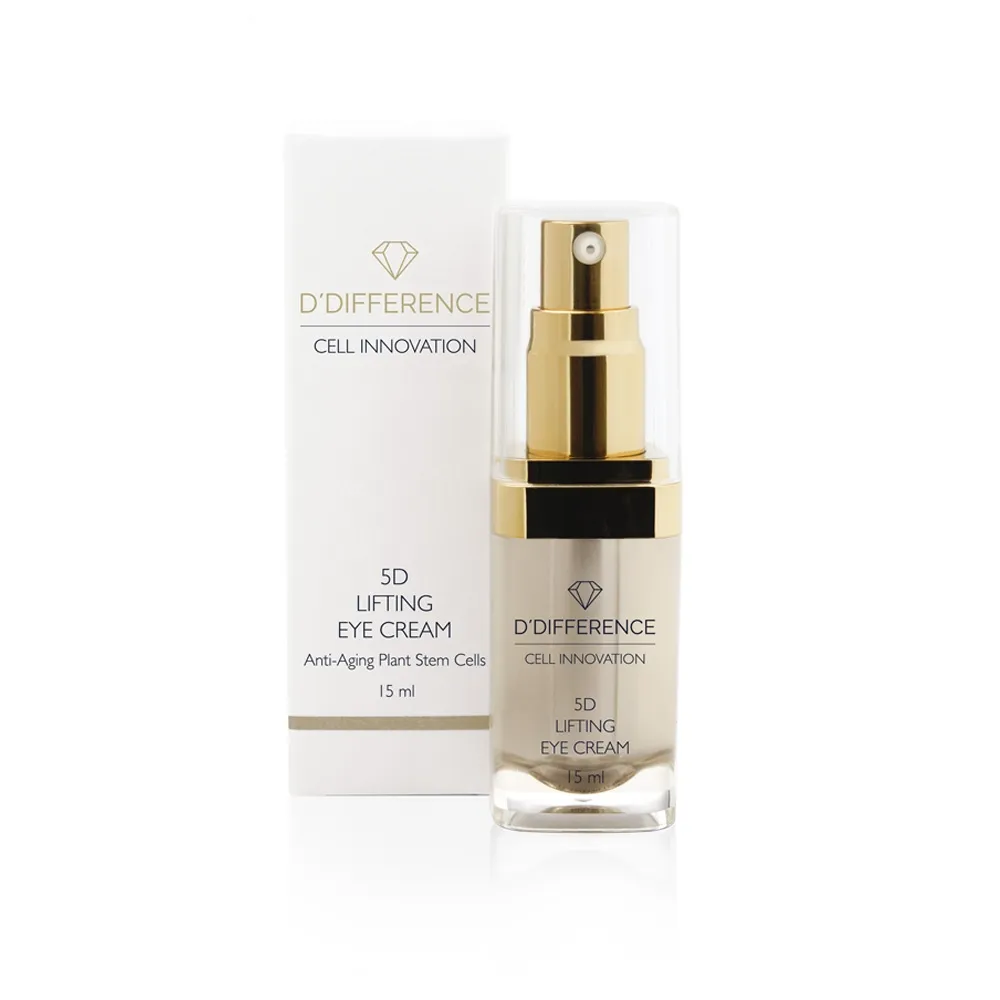 D`DIFFERENCE CELL INNOVATION 5D SILMAKREEM PINGULDAV 15ML - Tootepilt 
