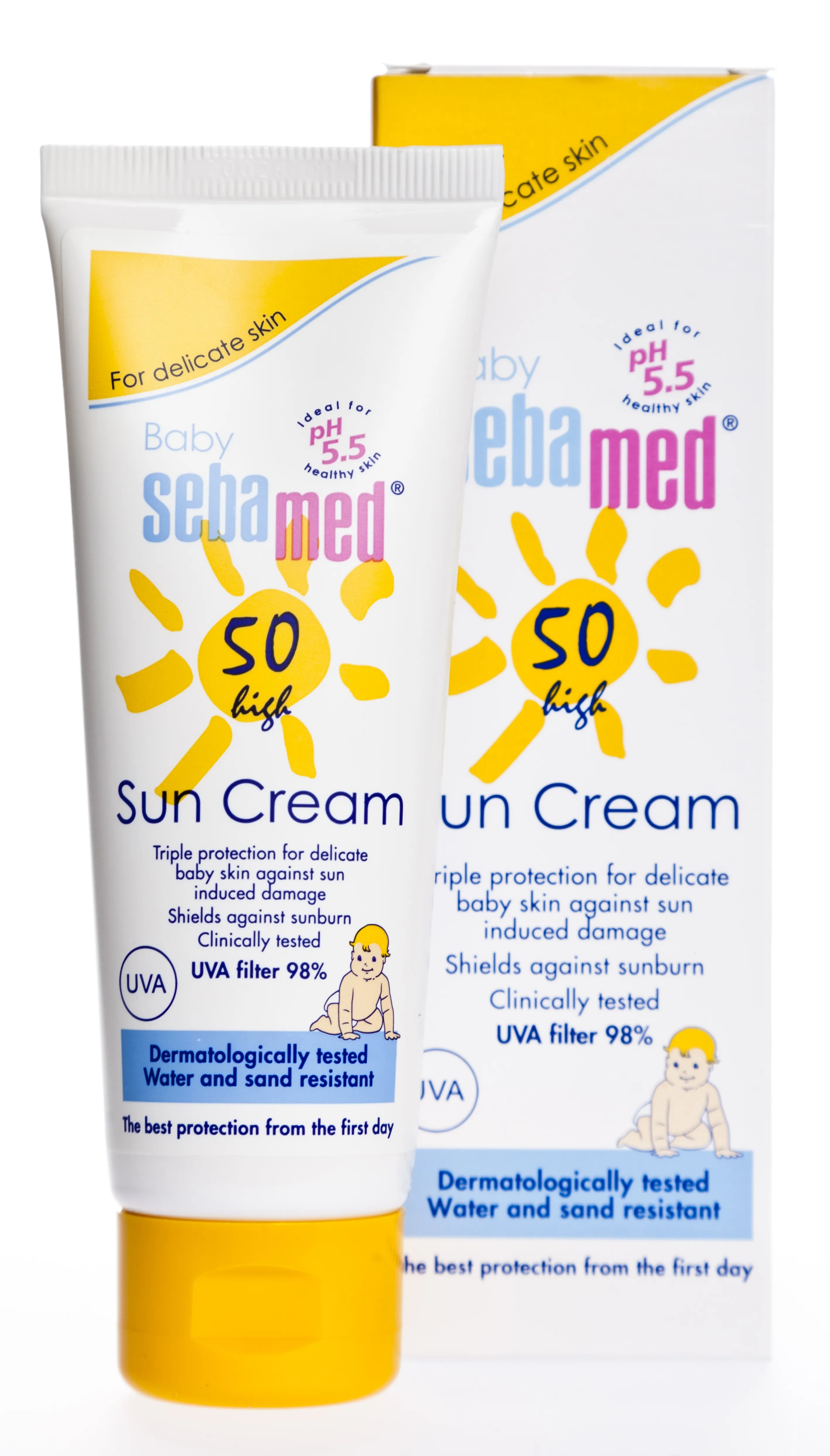 SEBAMED BABY PÄEVITUSKREEM F50 75ML - Tootepilt 