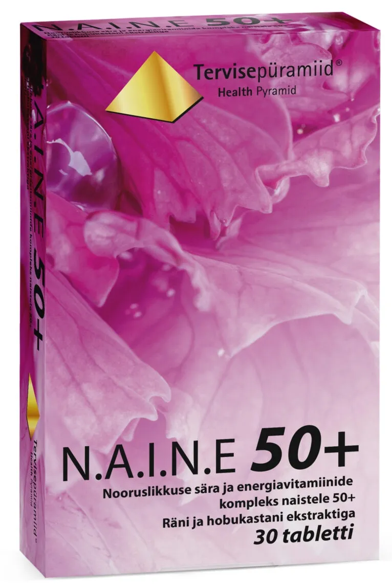 TERVISEPÜRAMIID N.A.I.N.E 50+ TBL N30 - Tootepilt 