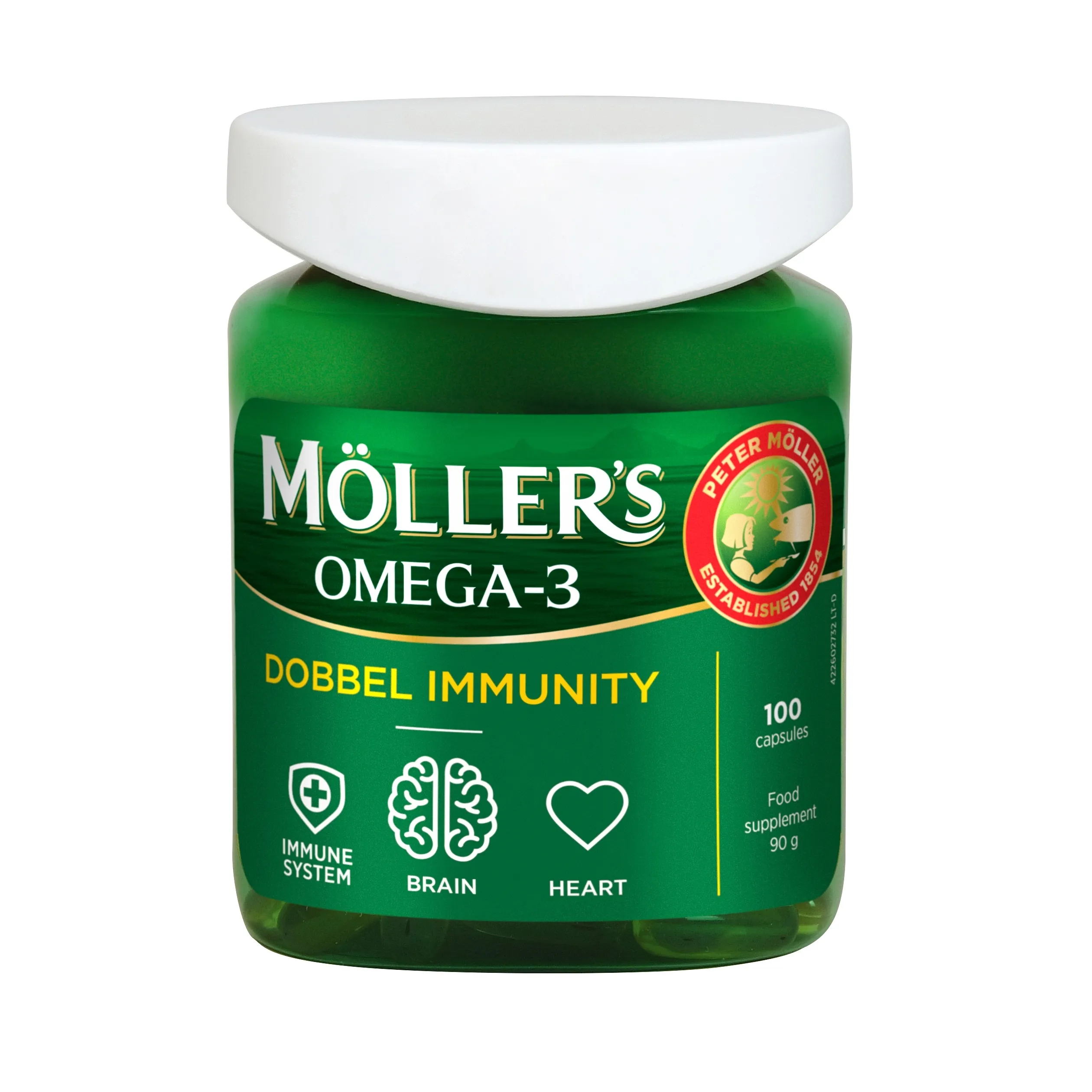 MÖLLERI DOBBEL IMMUNITY CAPS N100 - Tootepilt 