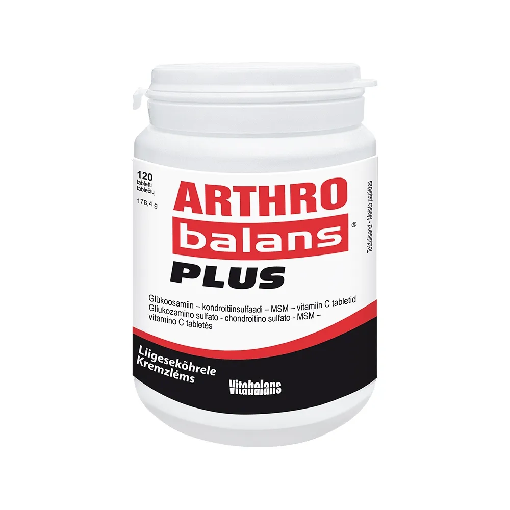 ARTHROBALANS PLUS TBL N120 - Tootepilt 