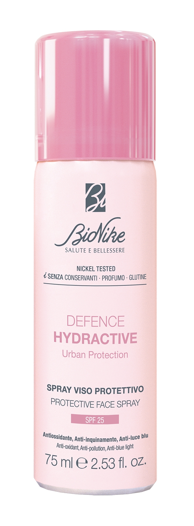 BIONIKE HYDRACTIVE NÄOSPREI KAITSEV SPF25 75ML - Tootepilt 