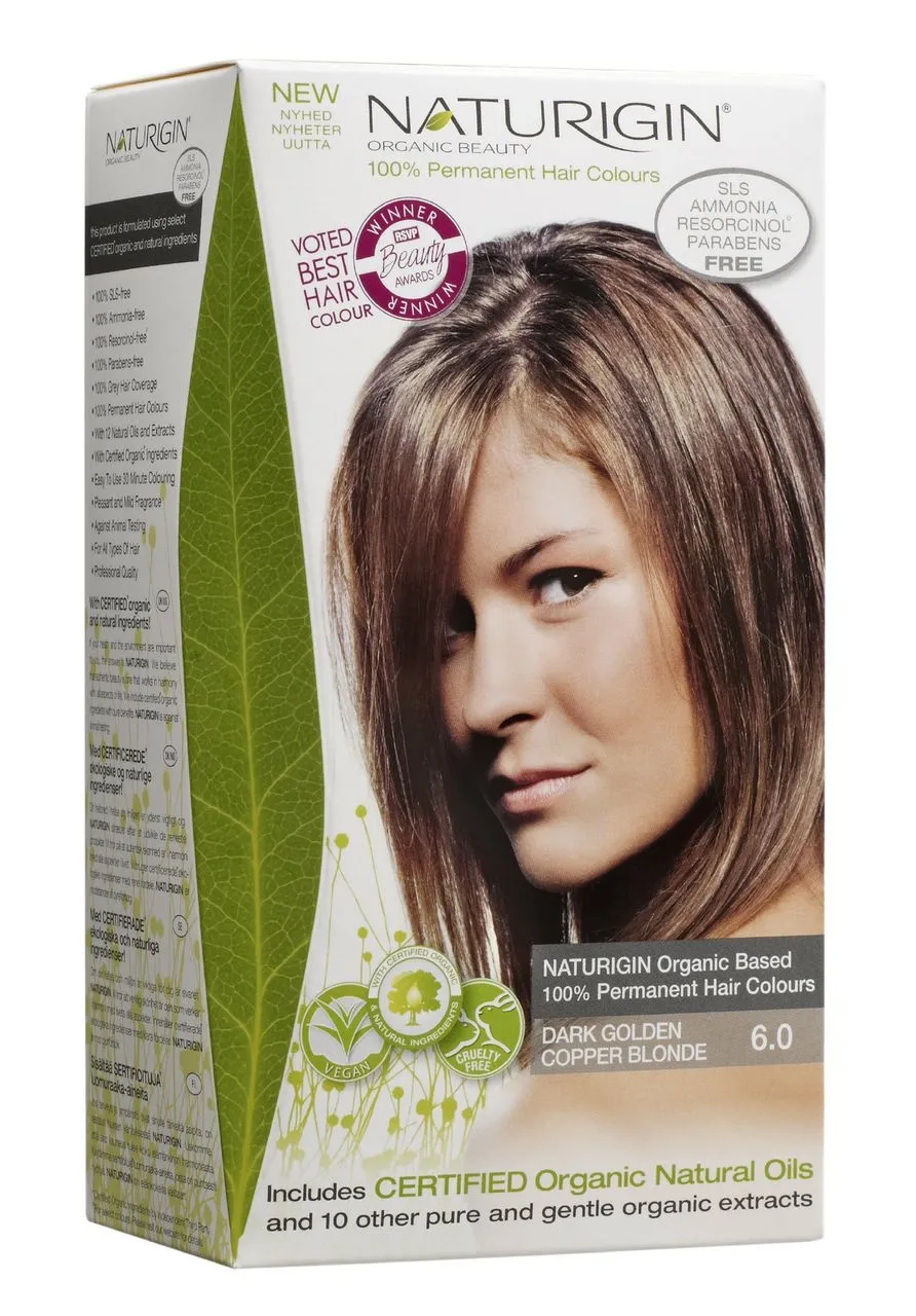NATURIGIN JUUKSEVÄRV DARK GOLDEN COPPER BLONDE 6,00 - Tootepilt 