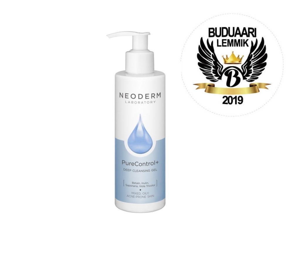 NEODERM PURECONTROL+ GEEL NÄOLE SÜGAVPUHASTAV 200ML - Tootepilt 