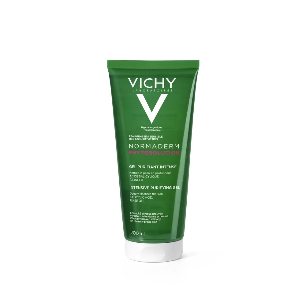 VICHY NORMADERM SÜGAVPUHASTAV GEEL RASUSELE NAHALE 200ML - Tootepilt 