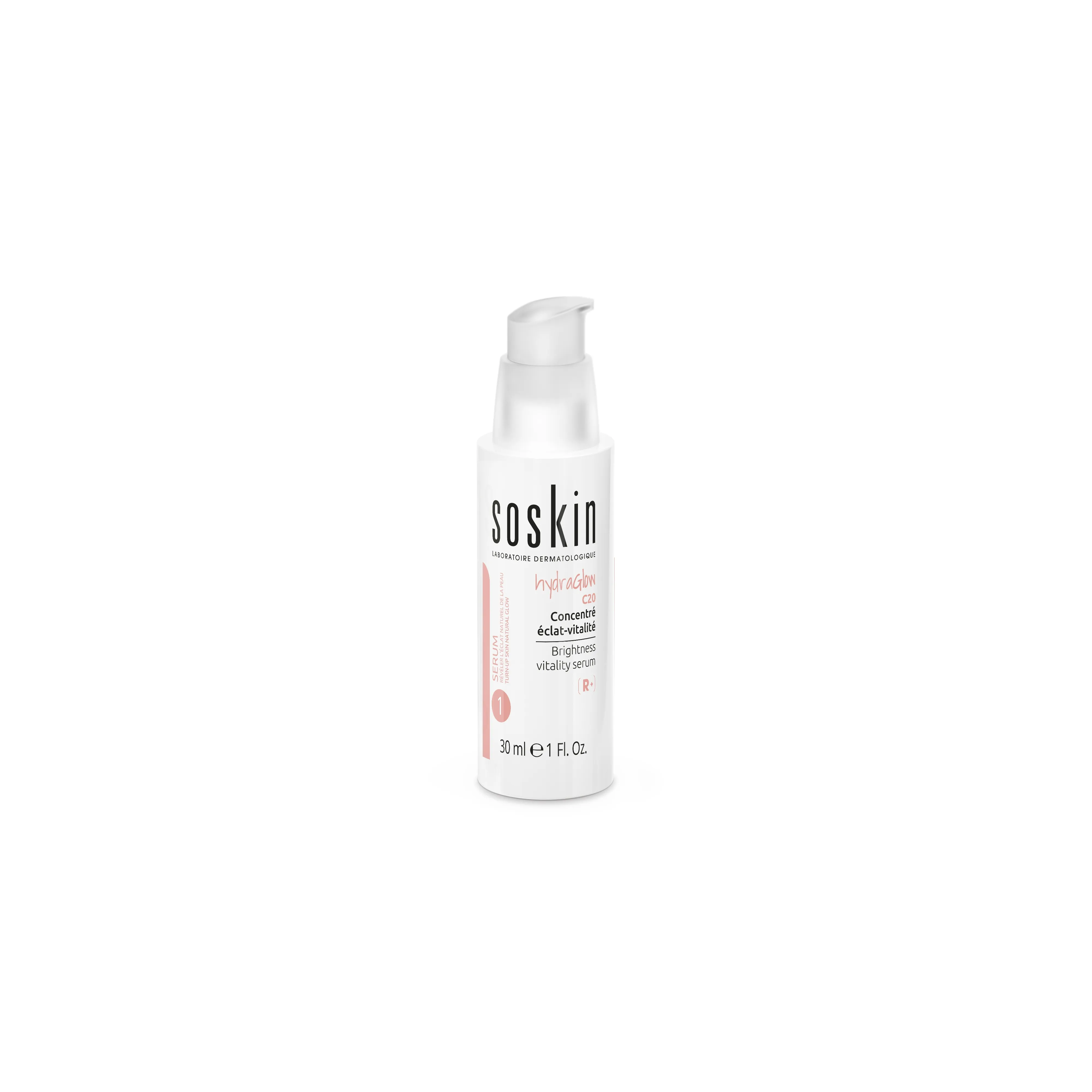 SOSKIN PARIS HYDRAGLOW NÄOSEERUM C-VITAMIINIGA 30ML - Tootepilt 