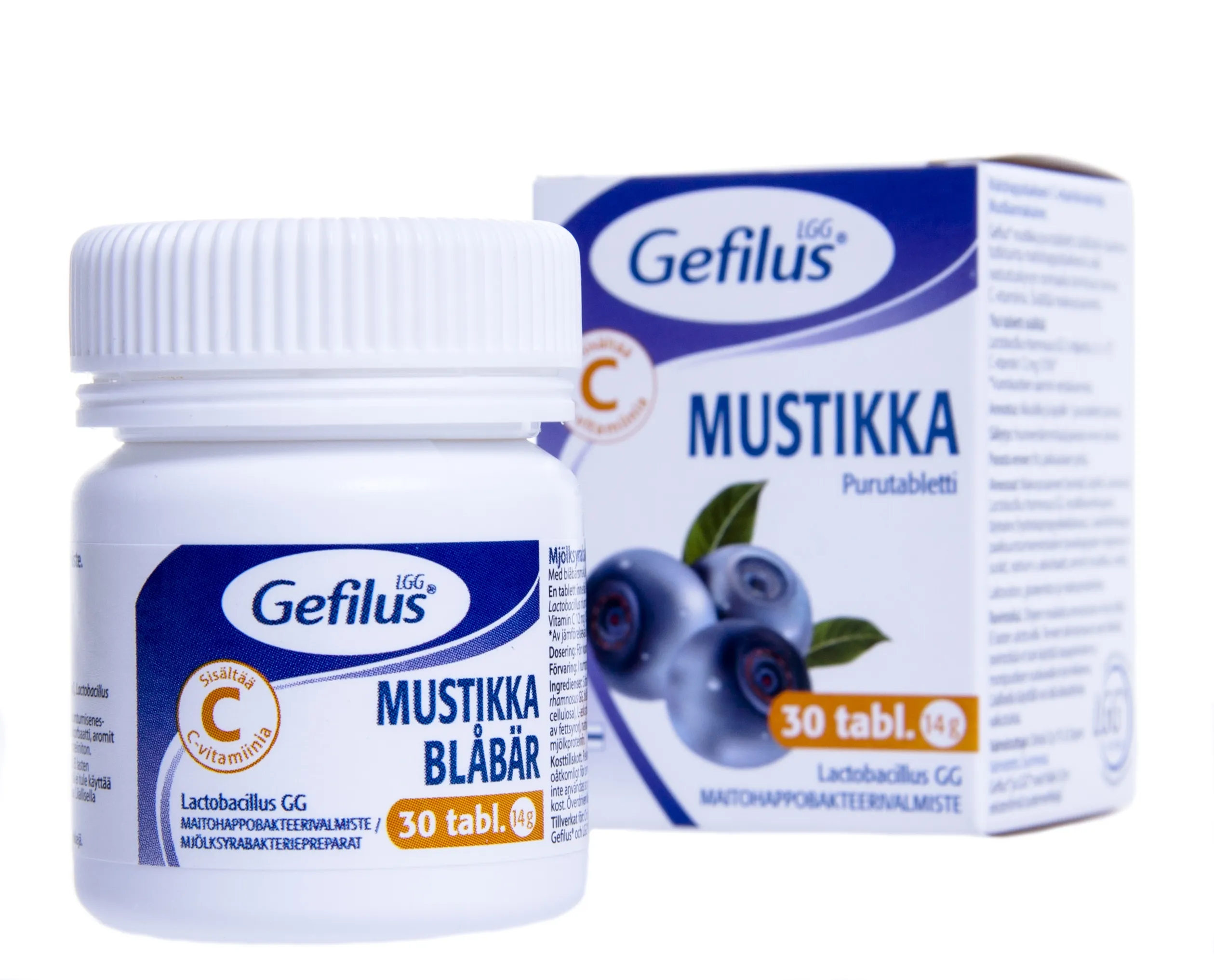 GEFILUS LGG NÄRIMISTBL N30 MUSTIKAMAITSELISED - Tootepilt 