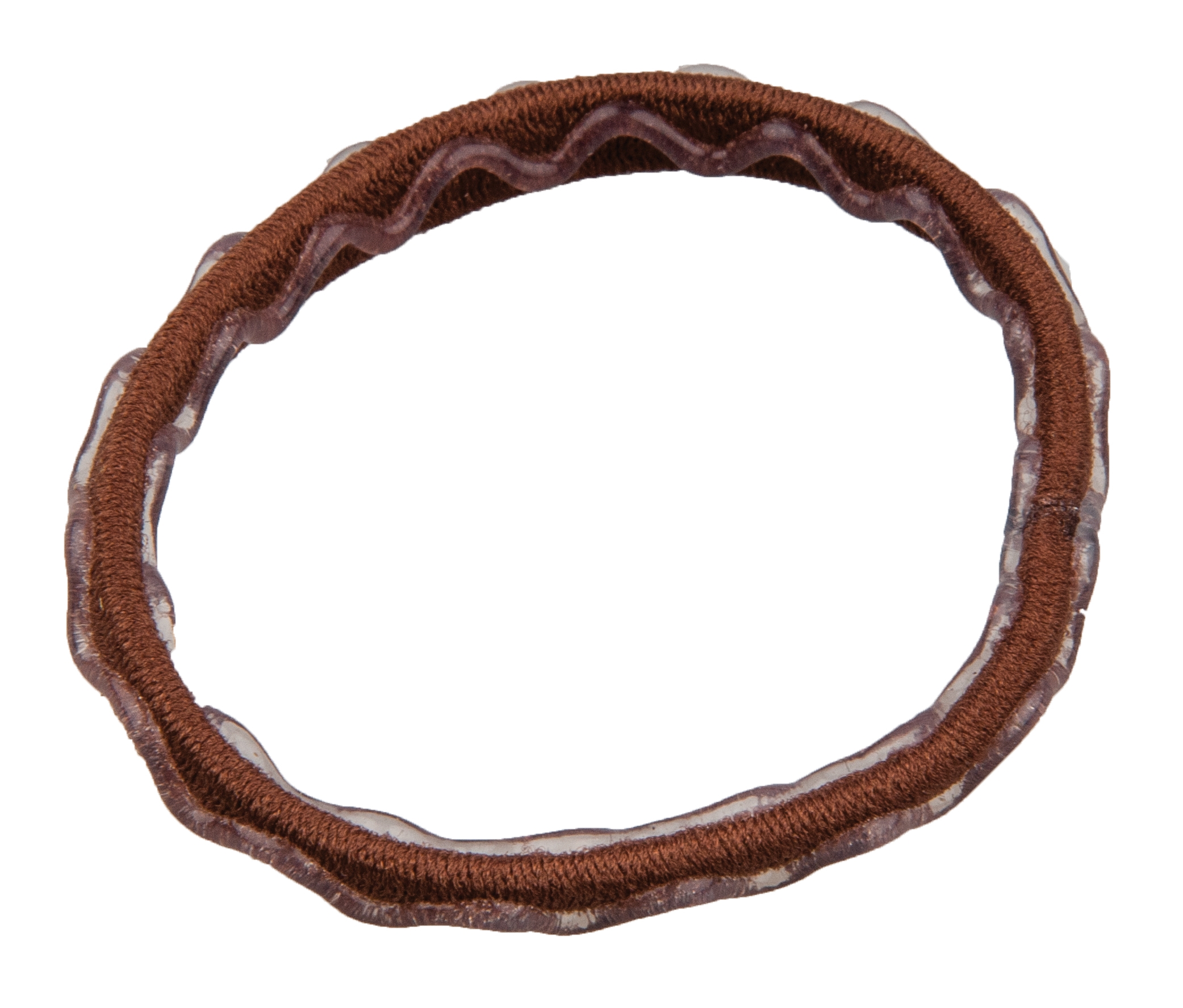 TITANIA JUUKSEKUMMID SILIKOONIGA BROWN N6 - Tootepilt 