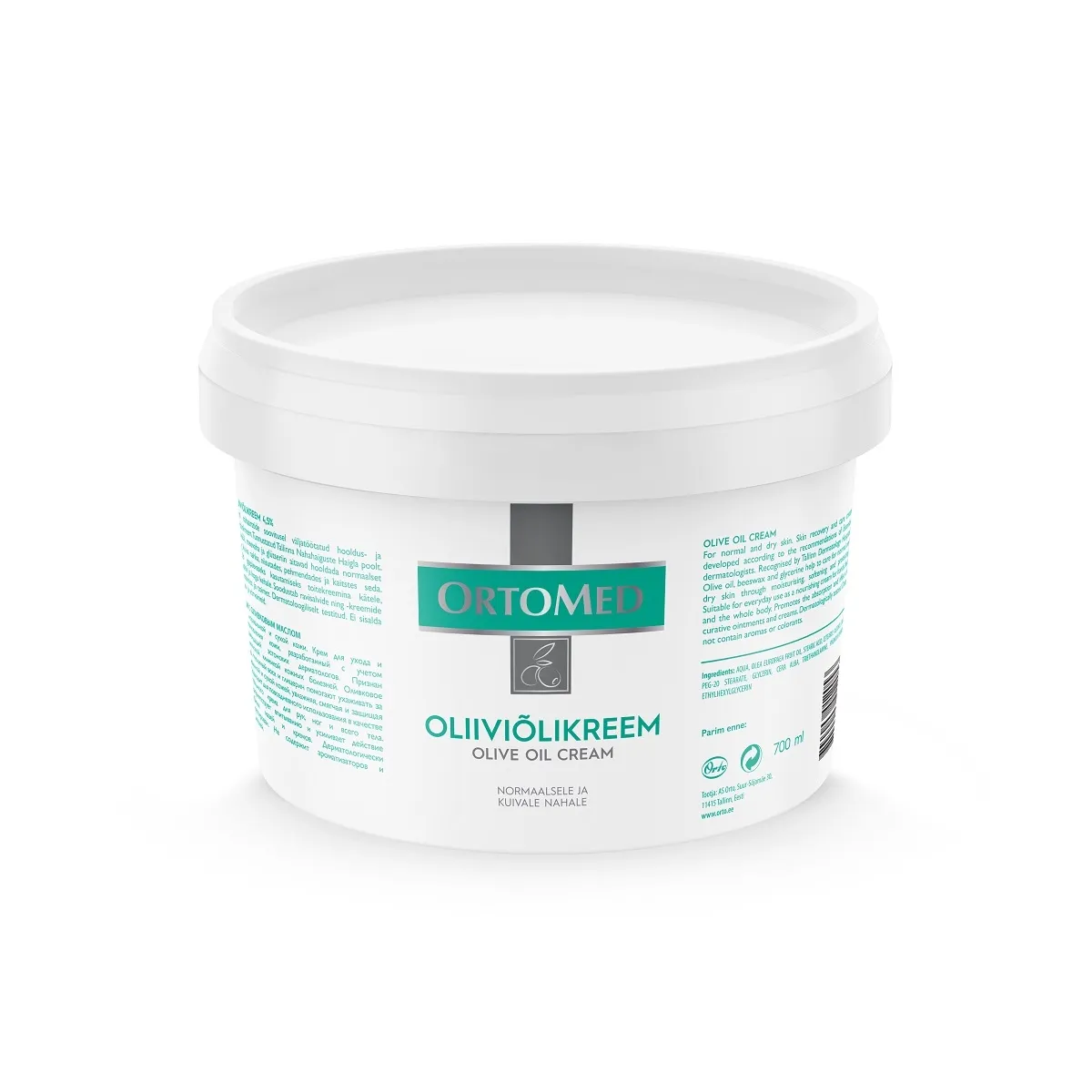 ORTO KREEM ORTOMED OLIIVÕLI 700ML - Tootepilt 