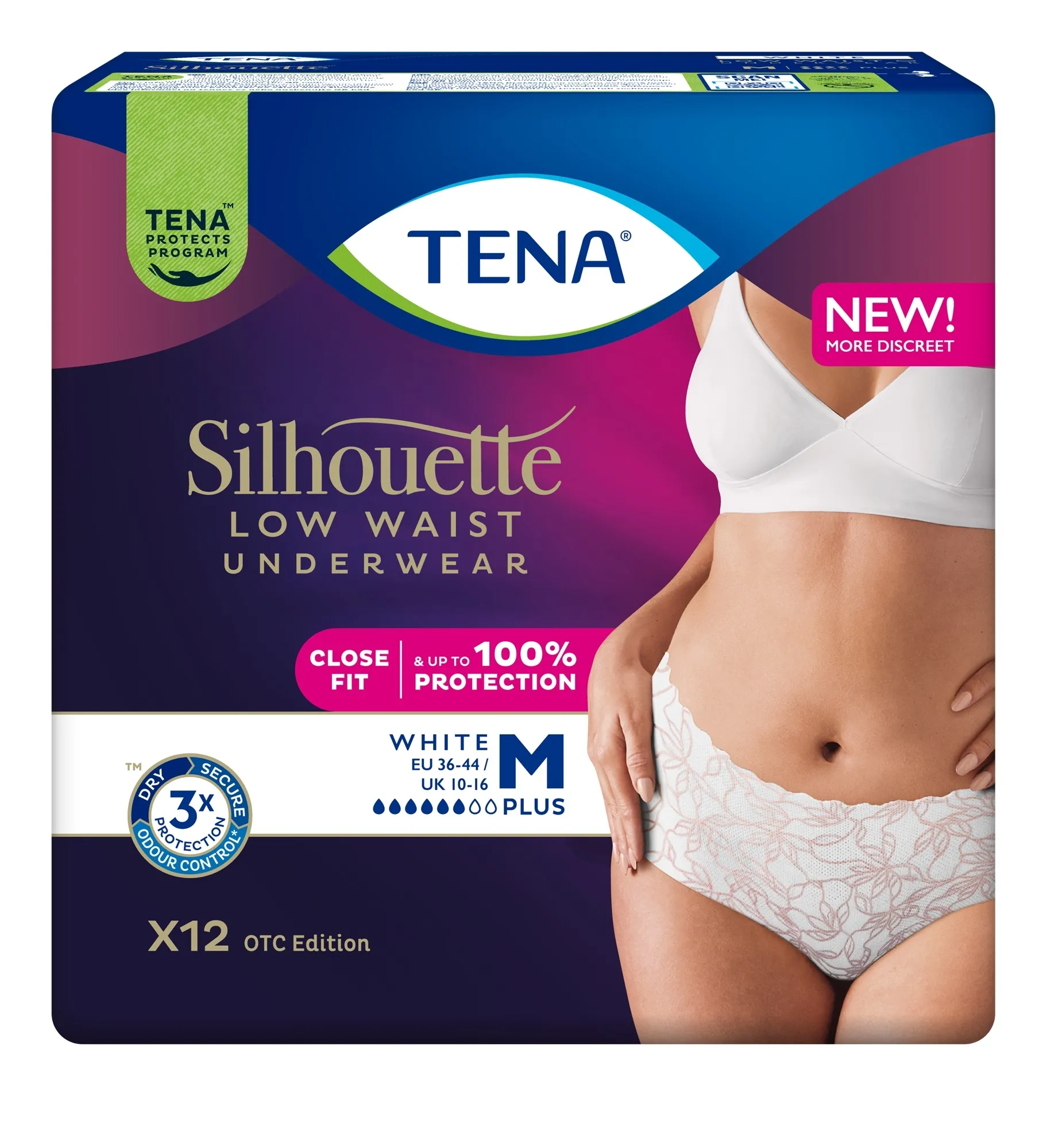 TENA SILHOUETTE PANTS PLUS VALGED M N12 - Tootepilt 