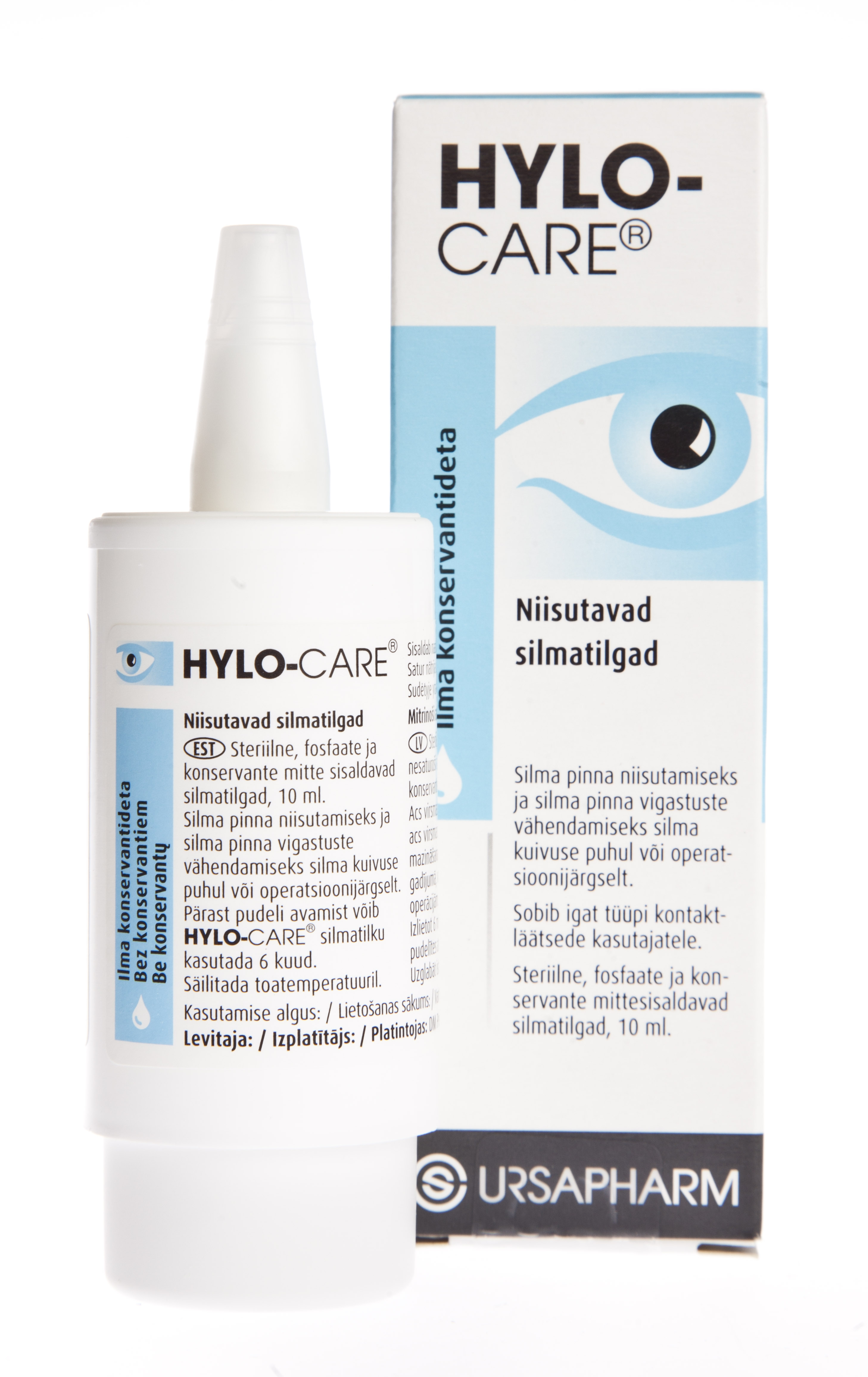 HYLO CARE SILMATILGAD NIISUTAVAD 10ML - Tootepilt 