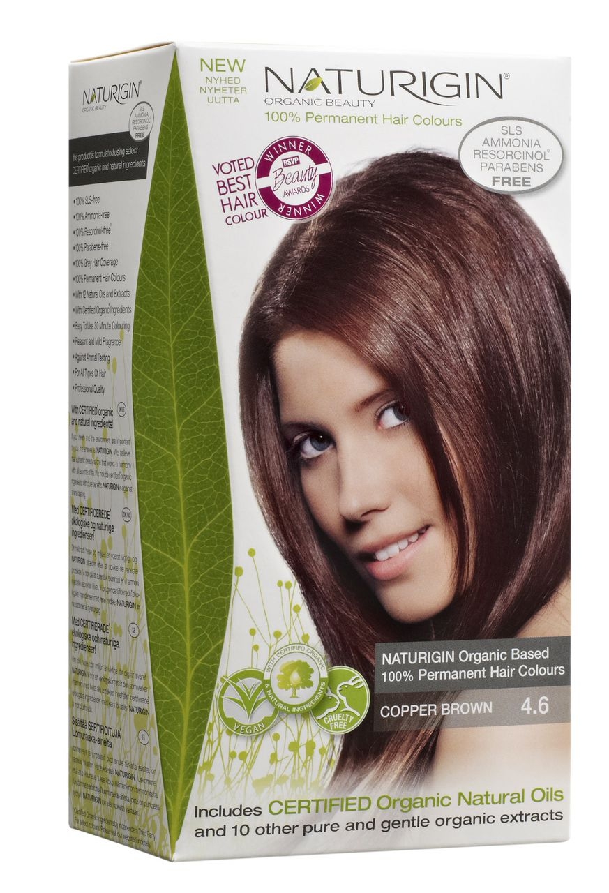 NATURIGIN JUUKSEVÄRV COPPER BROWN 4,60 - Tootepilt 