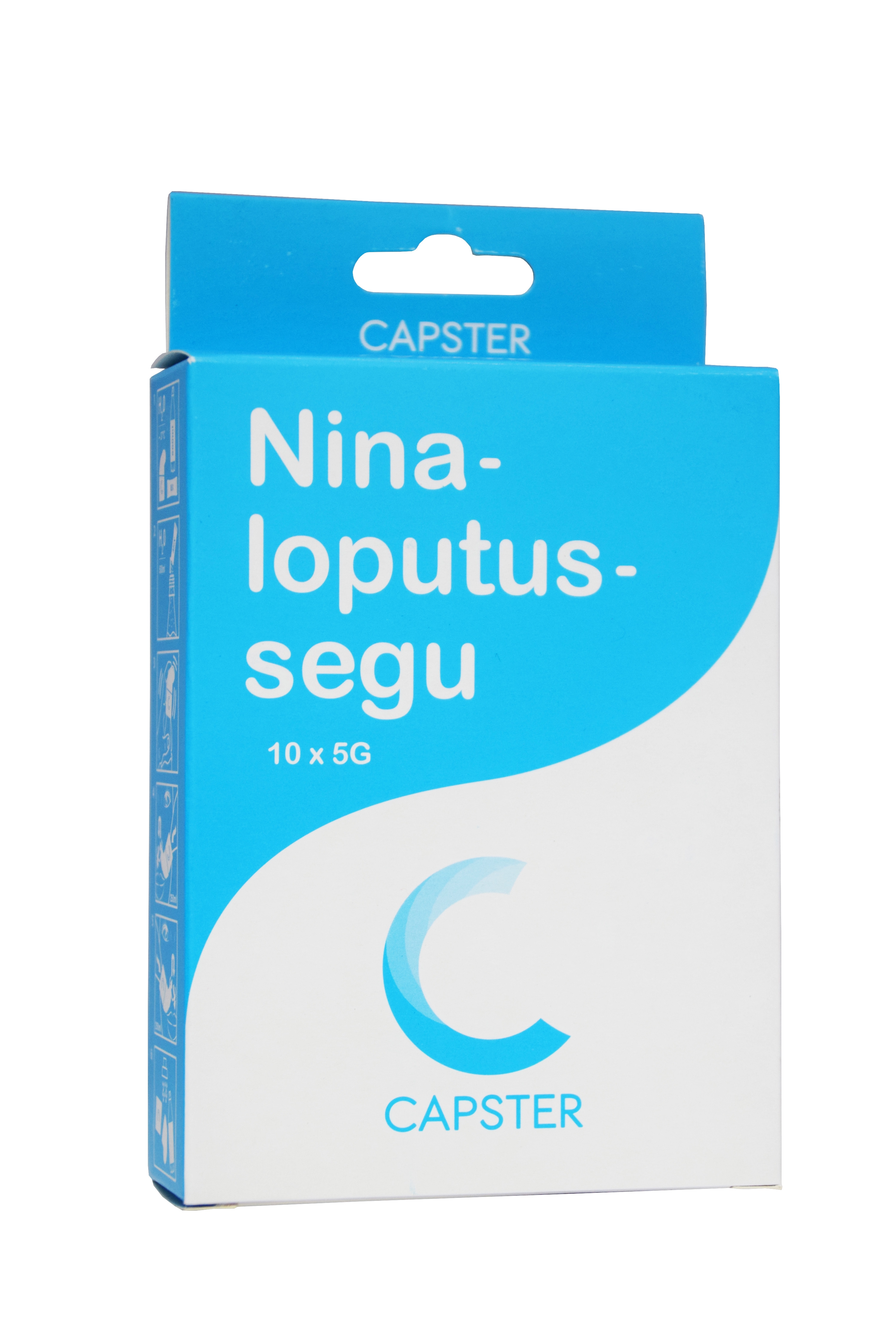 CAPSTER NINALOPUTUSSEGU 10X5G - Tootepilt 