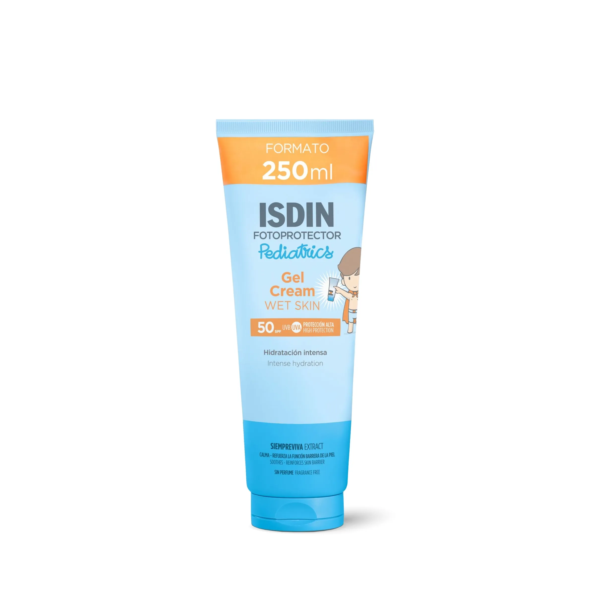 ISDIN SUN PÄIKESEKAITSEGEEL-KREEM LASTELE SPF50 250ML - Tootepilt 3