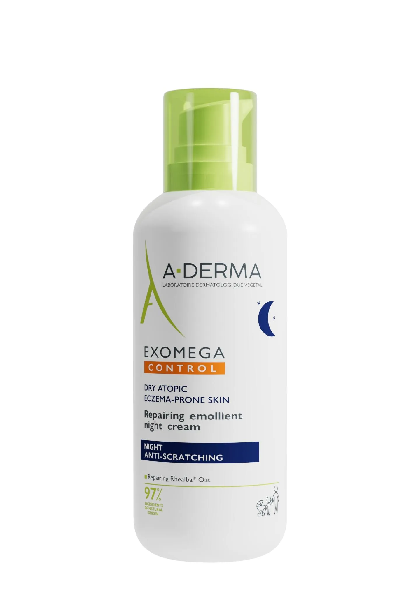 A-DERMA EXOMEGA CONTROL KREEM SÜGELUSE LEEVENDAMISEKS 400ML - Tootepilt 