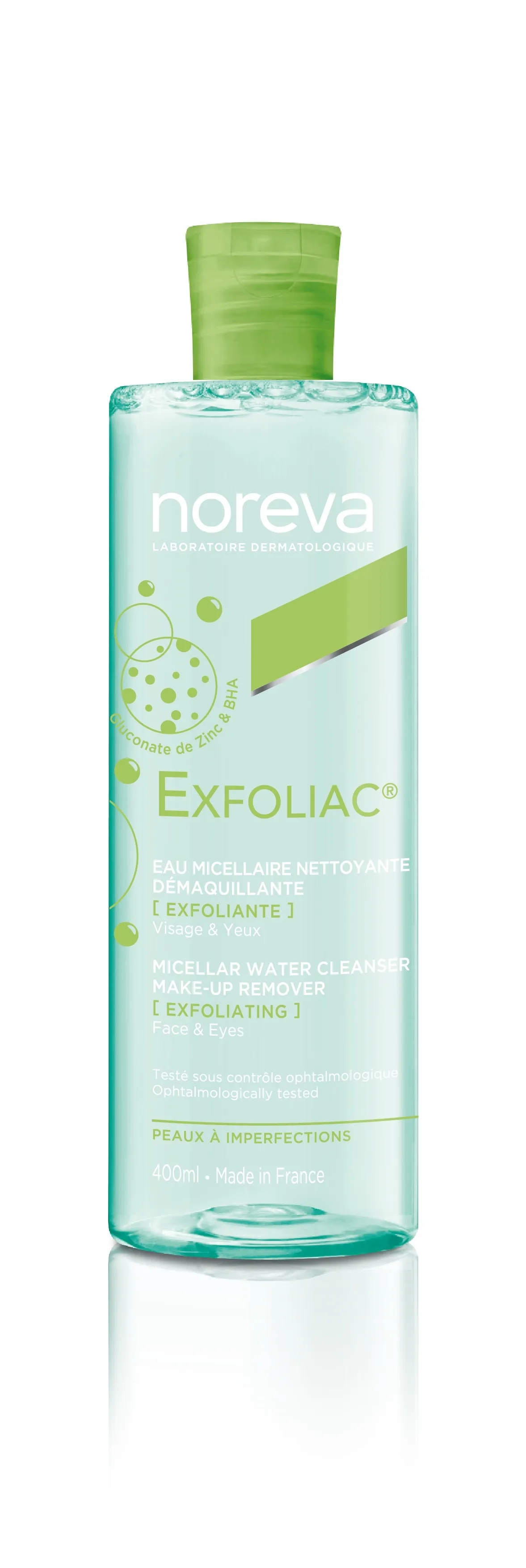 NOREVA EXFOLIAC MITSELAARVESI RASUSELE NAHALE 400ML - Tootepilt 
