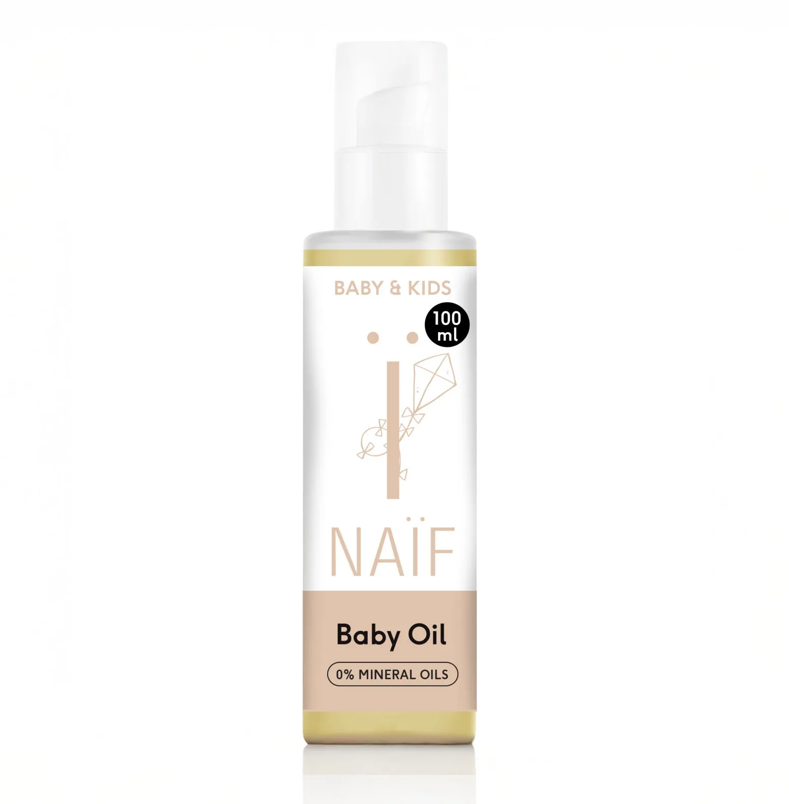 NAIF BEEBIÕLI PÄEVALILLESEEMNEÕLIGA 100ML - Tootepilt 