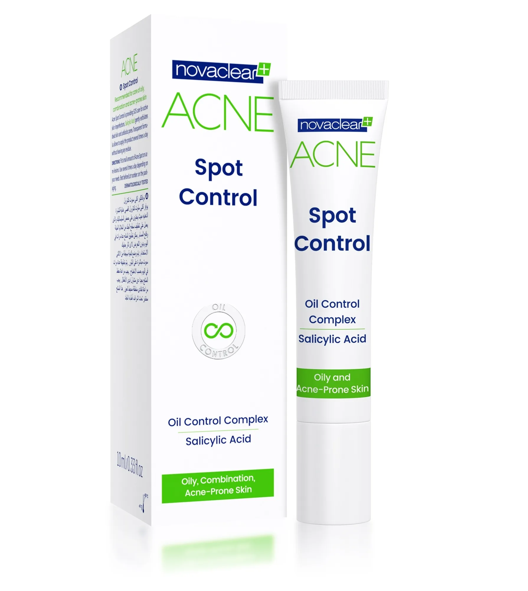 NOVACLEAR GREEN ACNE PAIKNE HOOLDUSVAHEND 10ML - Tootepilt 