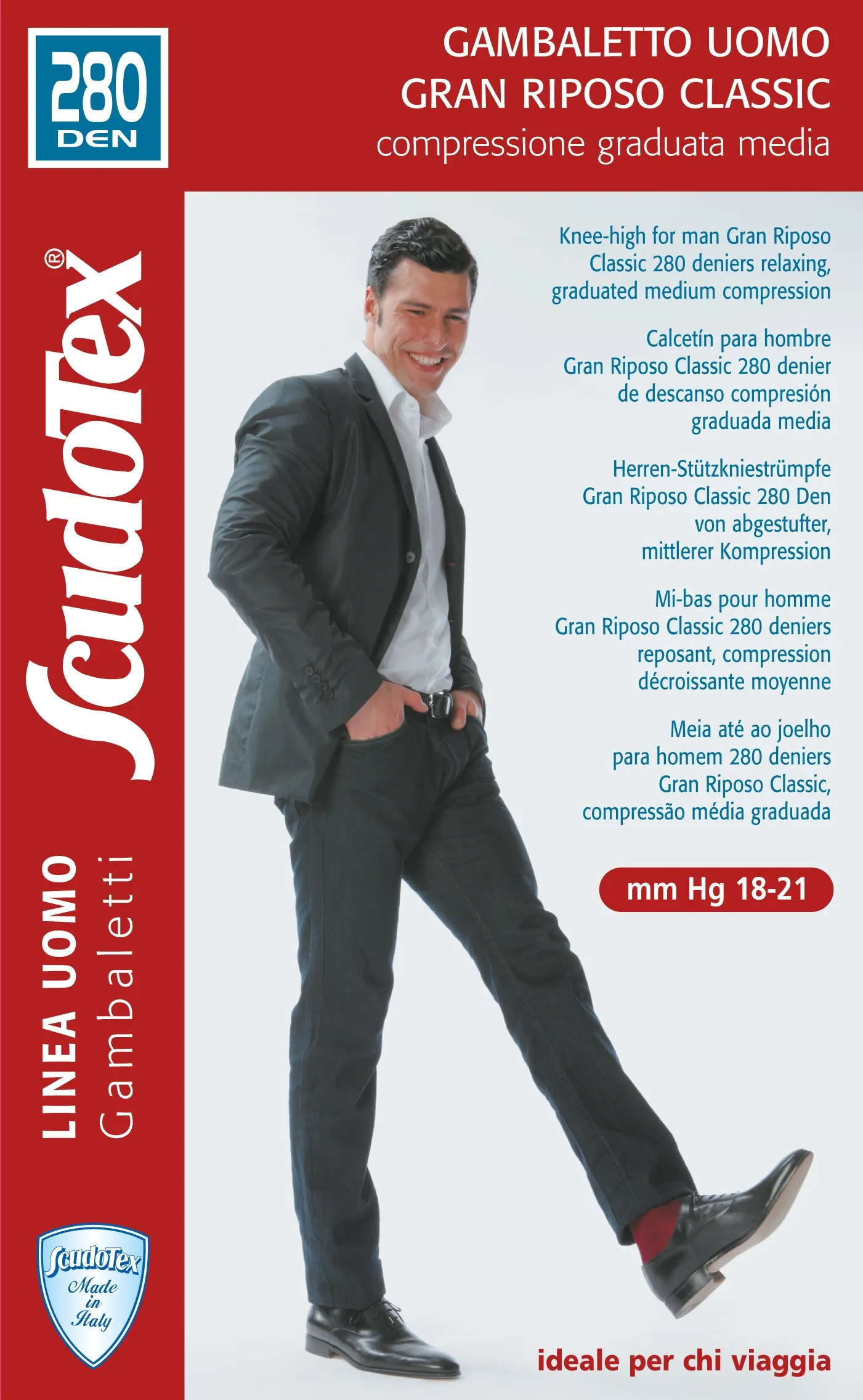 SCUDOTEX PÕLVIKUD 280DEN T6 NERO MUST - Tootepilt 
