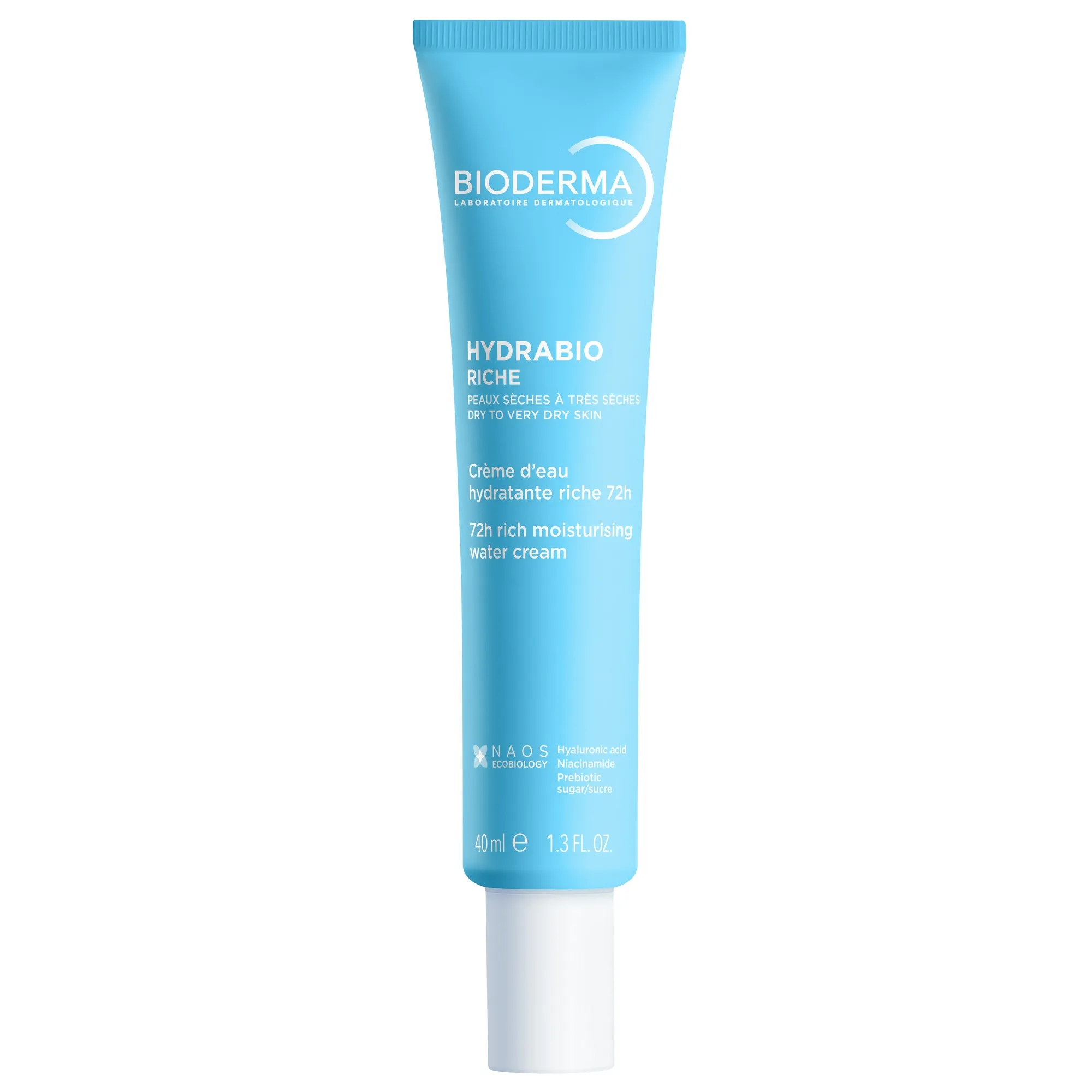 BIODERMA HYDRABIO RICHE NÄOKREEM KUIVALE NAHALE 40ML UUS - Tootepilt 