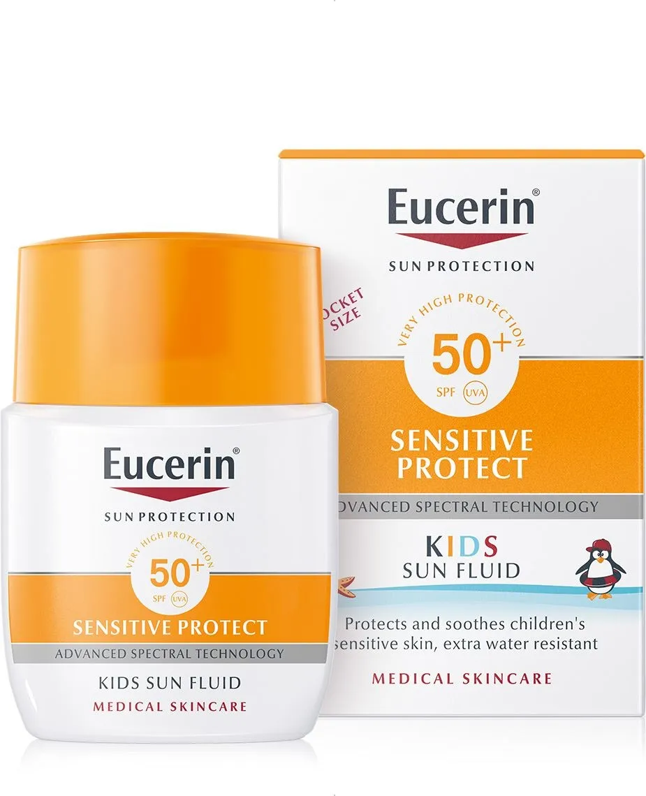 EUCERIN SUN LASTE PÄEVITUSPIIM SPF 50+ 50ML - Tootepilt 