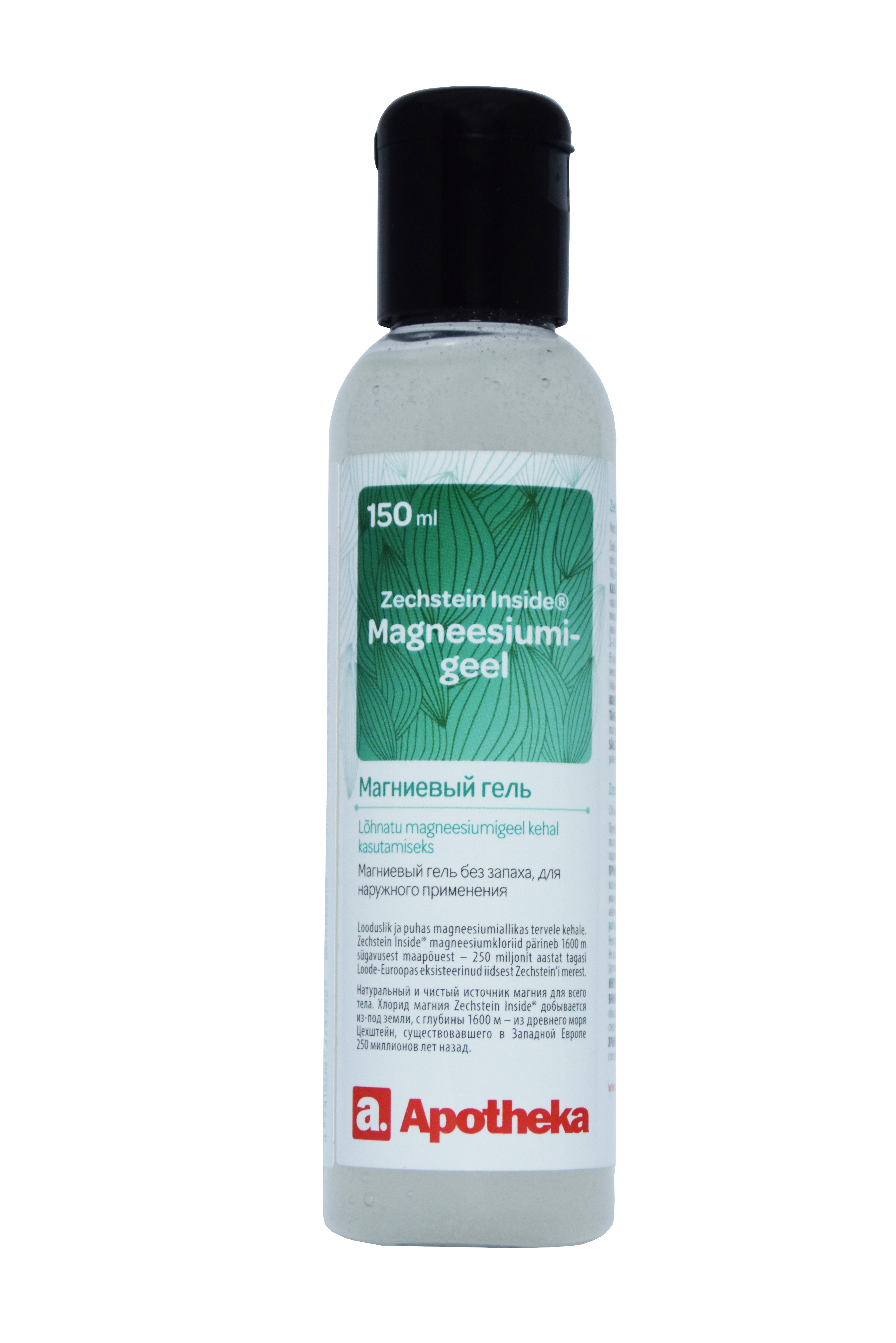 A. ZECHSTEIN INSIDE MAGNEESIUMIGEEL 150ML - Tootepilt 