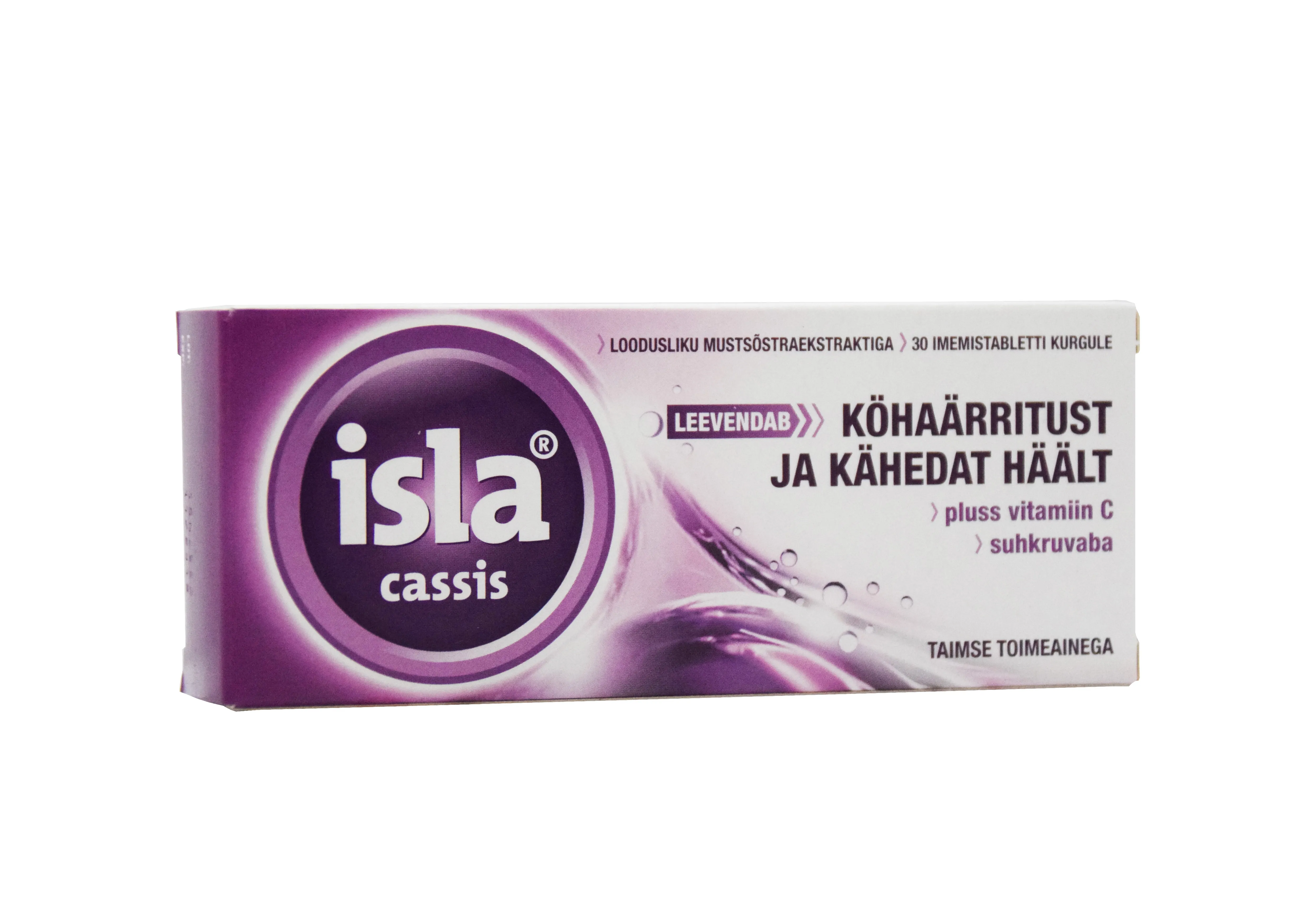 ISLA CASSIS PASTILLID N30 - Tootepilt 