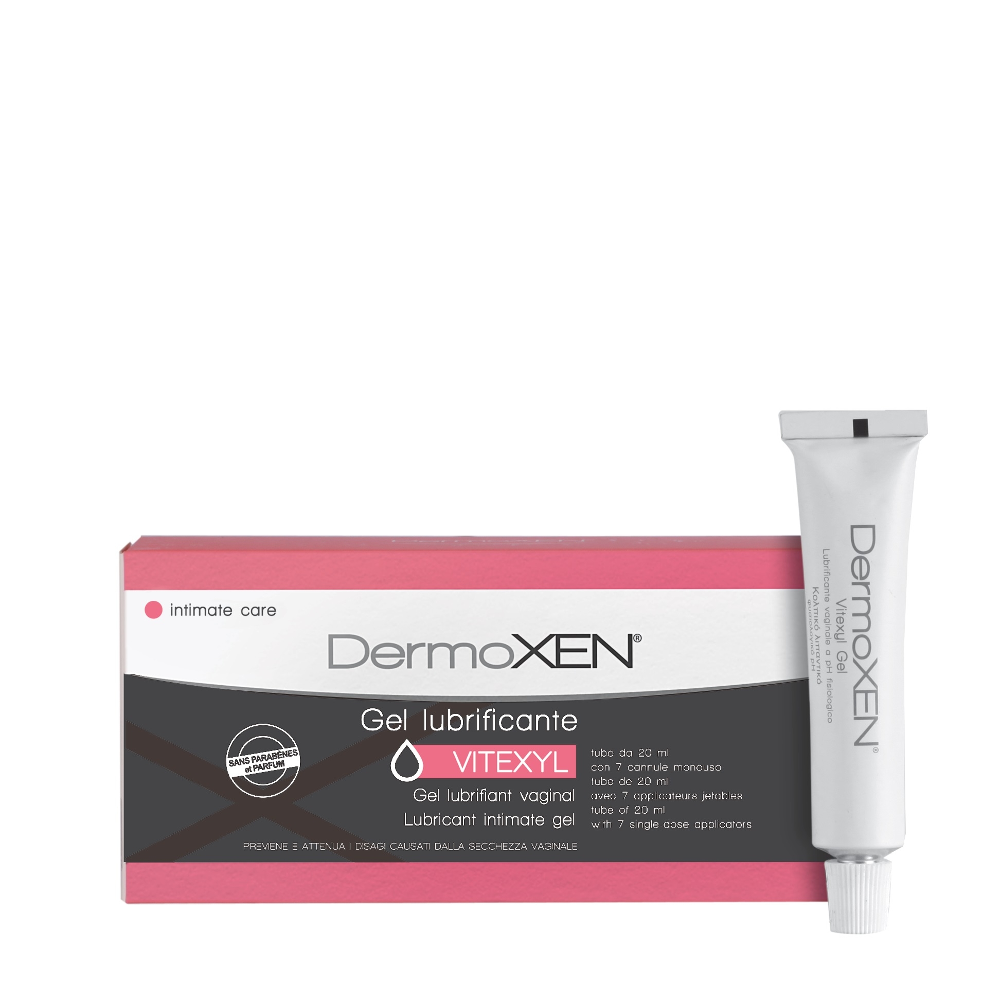 DERMOXEN VITEXYL INTIIMGEEL NIISUTAV 20ML+APLIKAATOR N7 - Tootepilt 