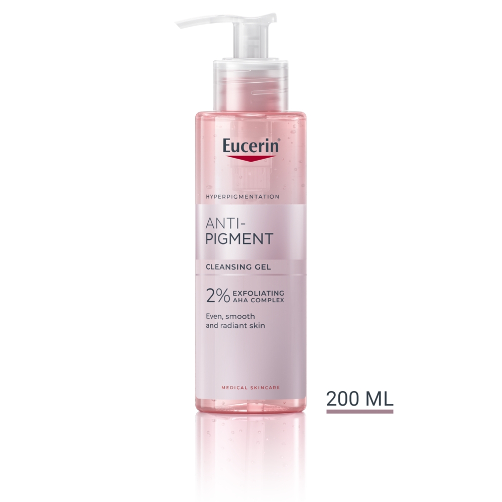 EUCERIN ANTI-PIGMENT PUHASTUSGEEL 200ML - Tootepilt 