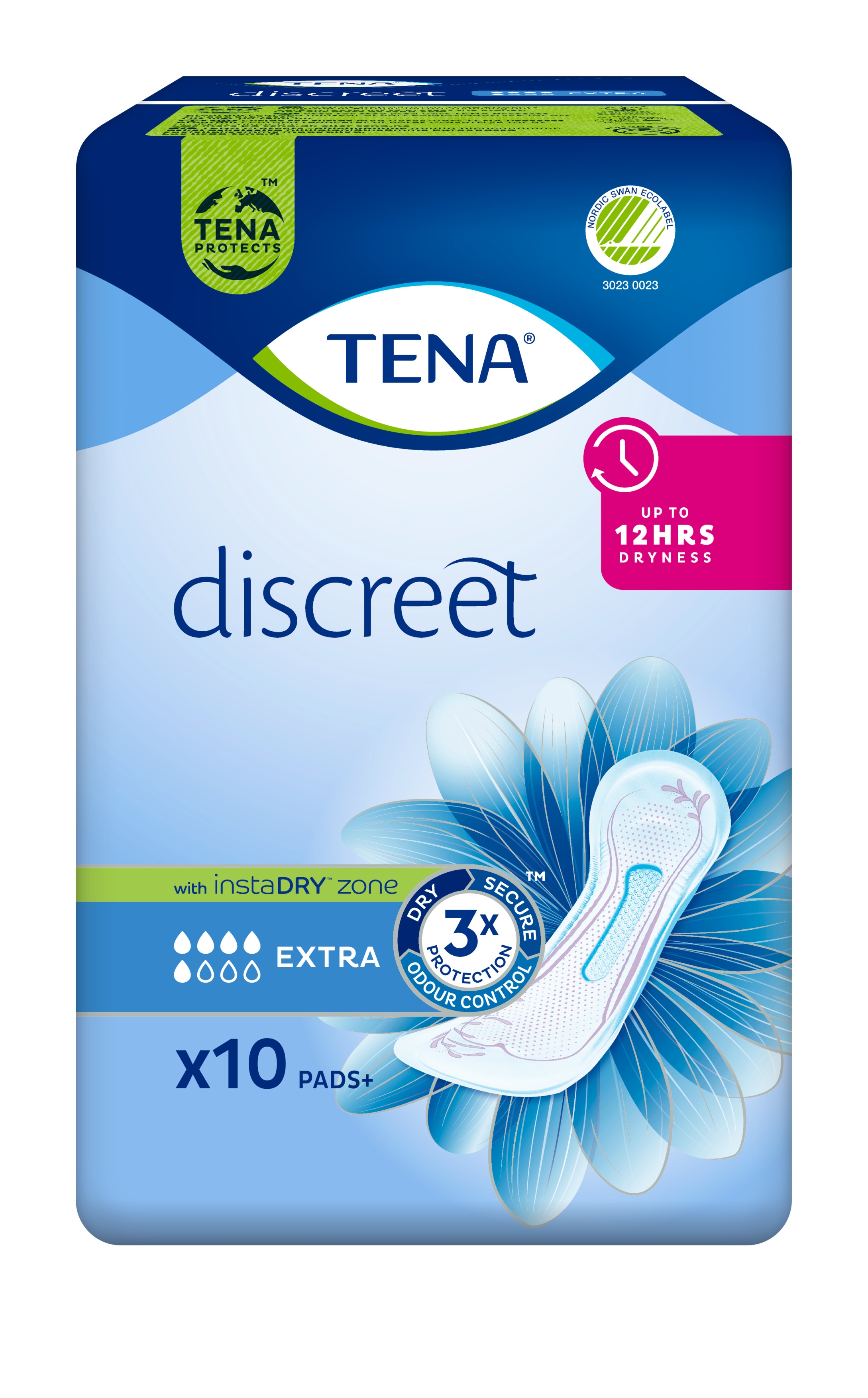 TENA DISCREET EXTRA N10 - Tootepilt 