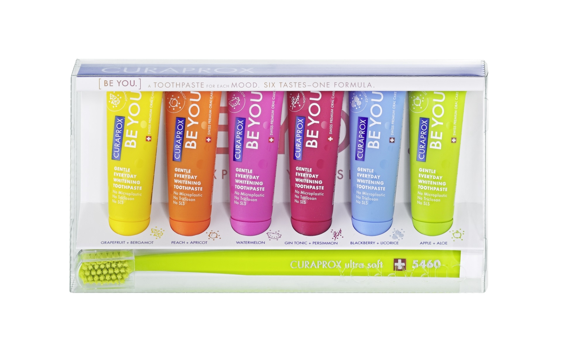 CURAPROX BE YOU KOMPLEKT HAMBAPASTA N6 + HAMBAHARI N1 - Tootepilt 