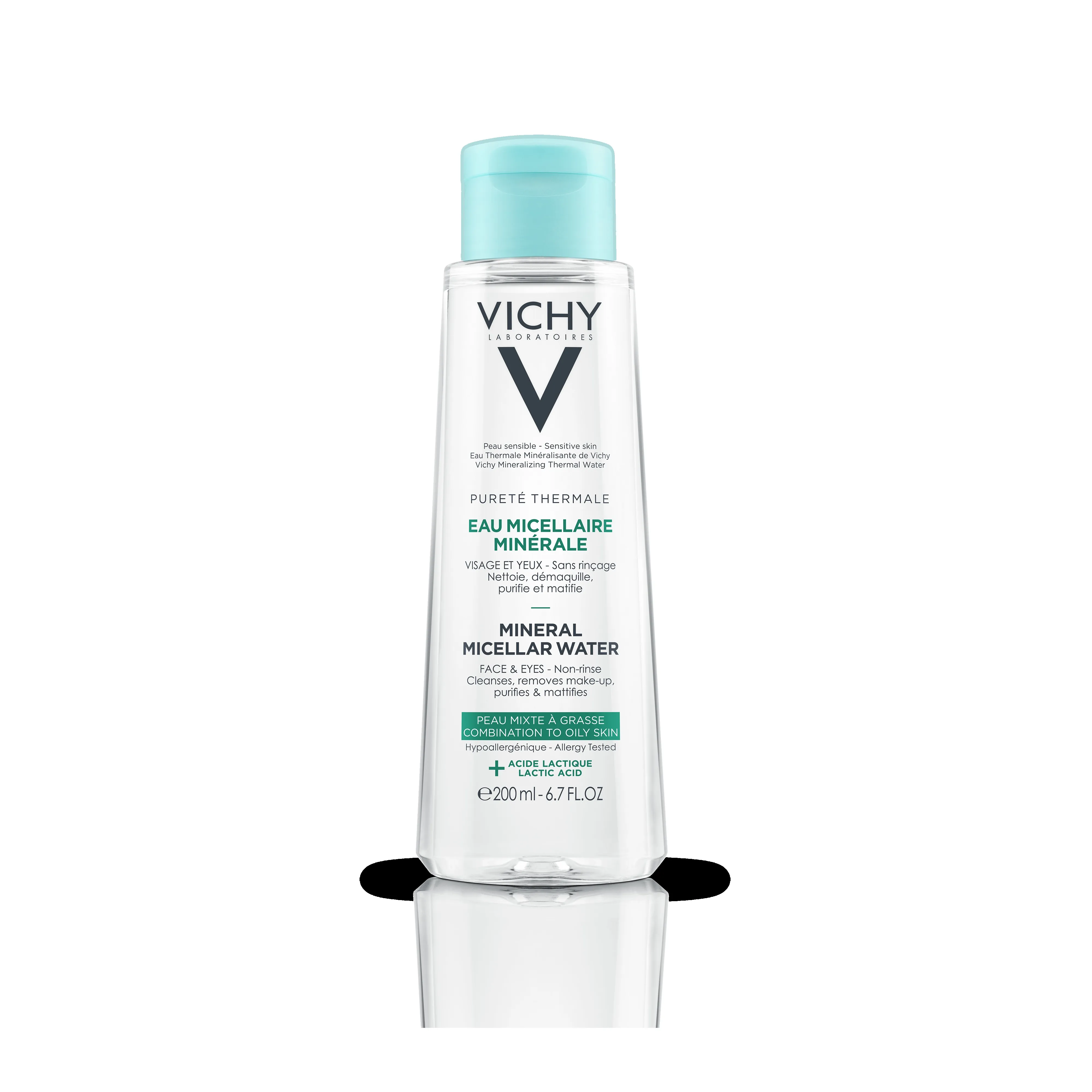 VICHY PURETE THERMALE MITSELLAARVESI RASUNE-KOMB. NAHK 200ML - Tootepilt 