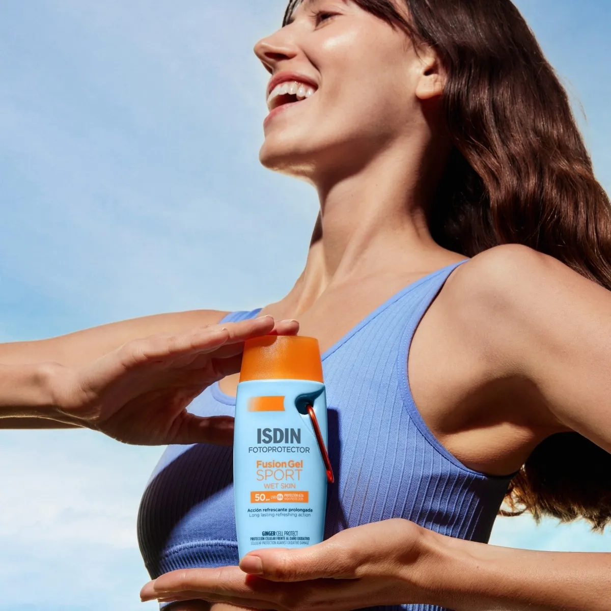 ISDIN SUN PÄIKSEKAITSEGEEL-KREEM SPORT SPF50 100ML - Tootepilt 5