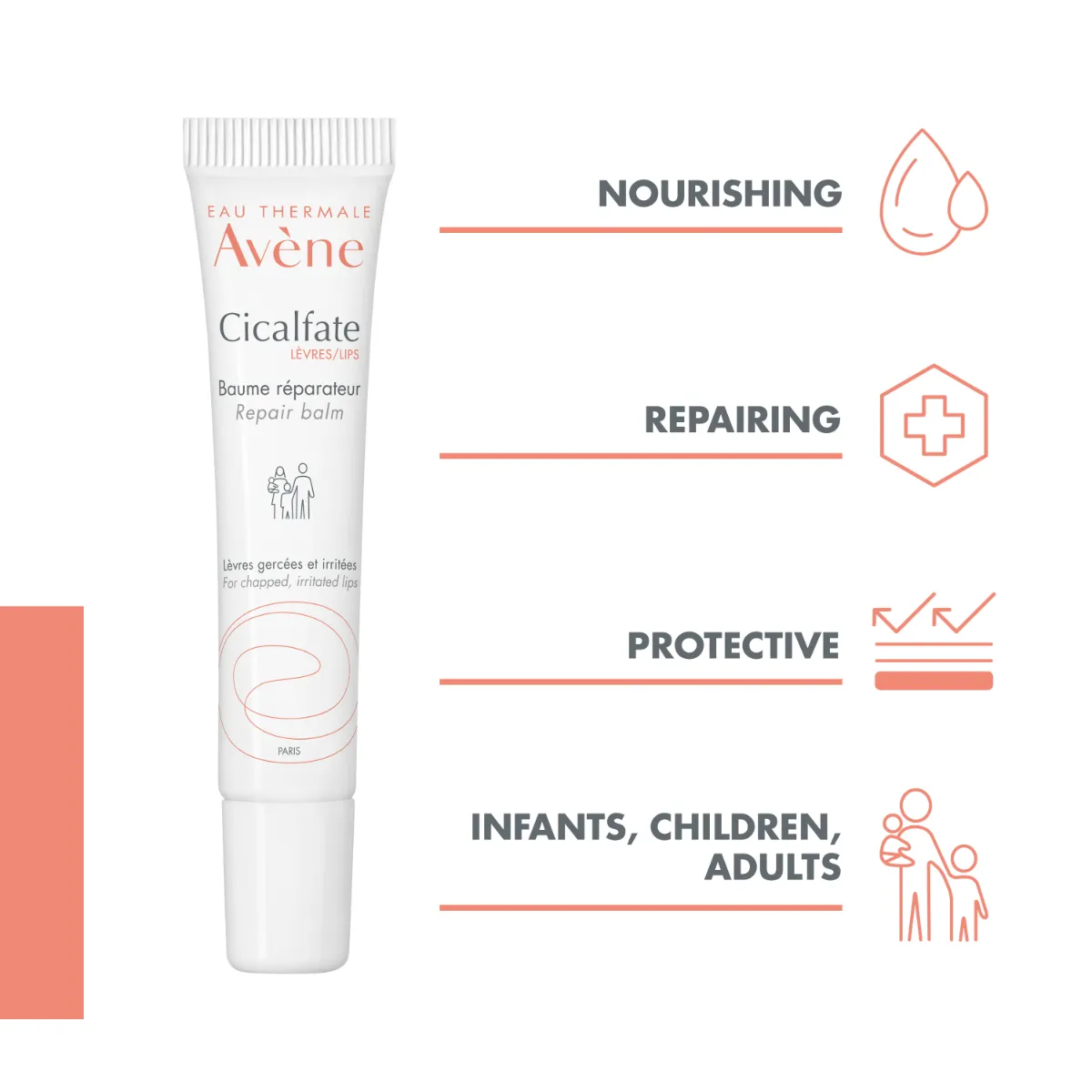 AVENE CICALFATE TAASTAV HUULEPALSAM 10ML - Tootepilt 2