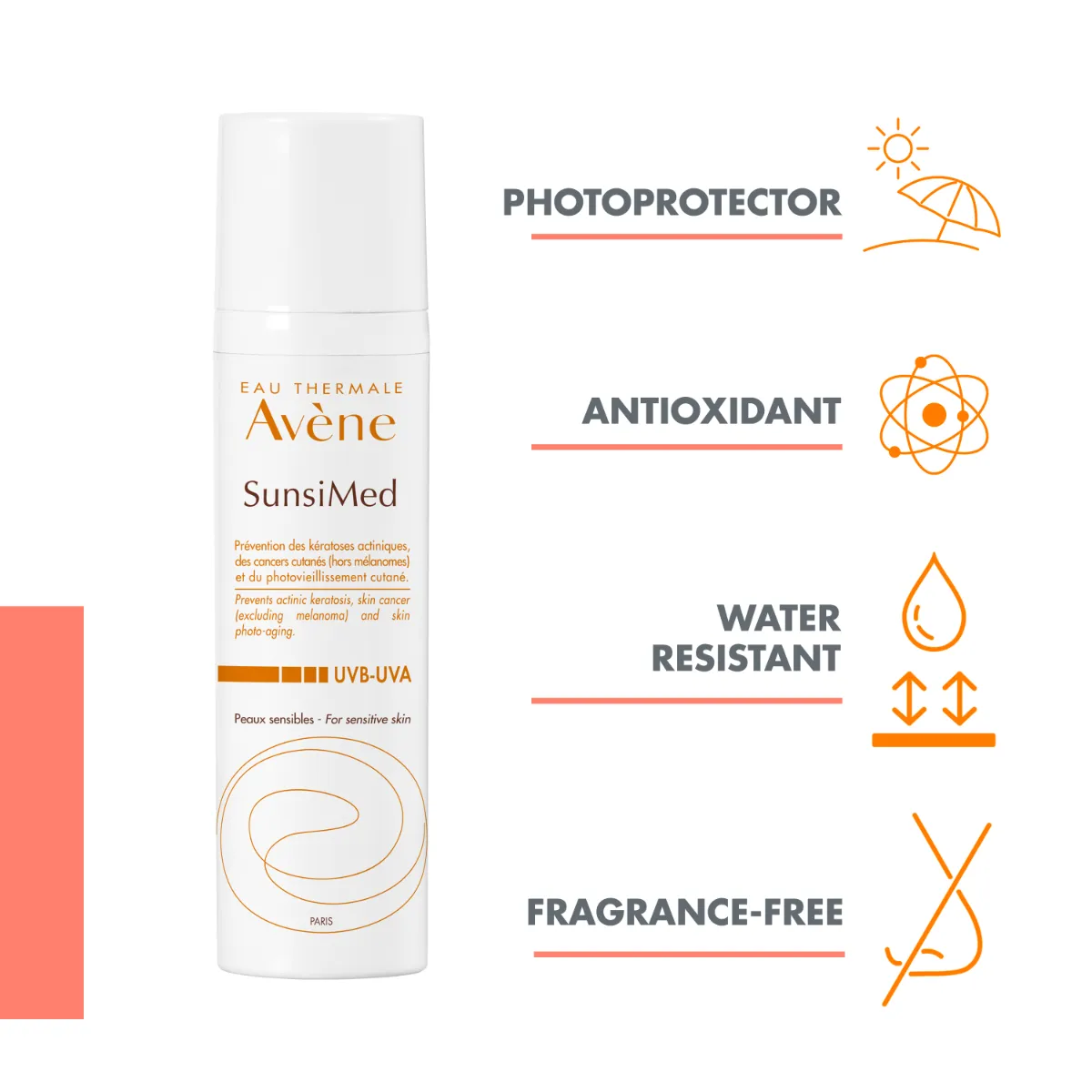 AVENE SUNSIMED ÜLITÕHUS PÄIKESEKAITSEEMULSIOON 80ML - Tootepilt 2