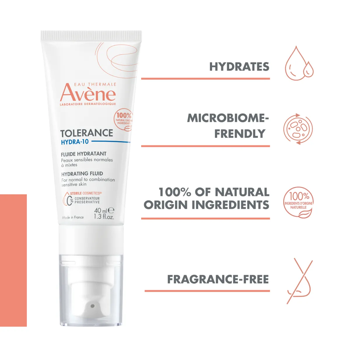 AVENE TOLERANCE HYDRA10 EMULSIOON NIISUTAV 40ML - Tootepilt 3