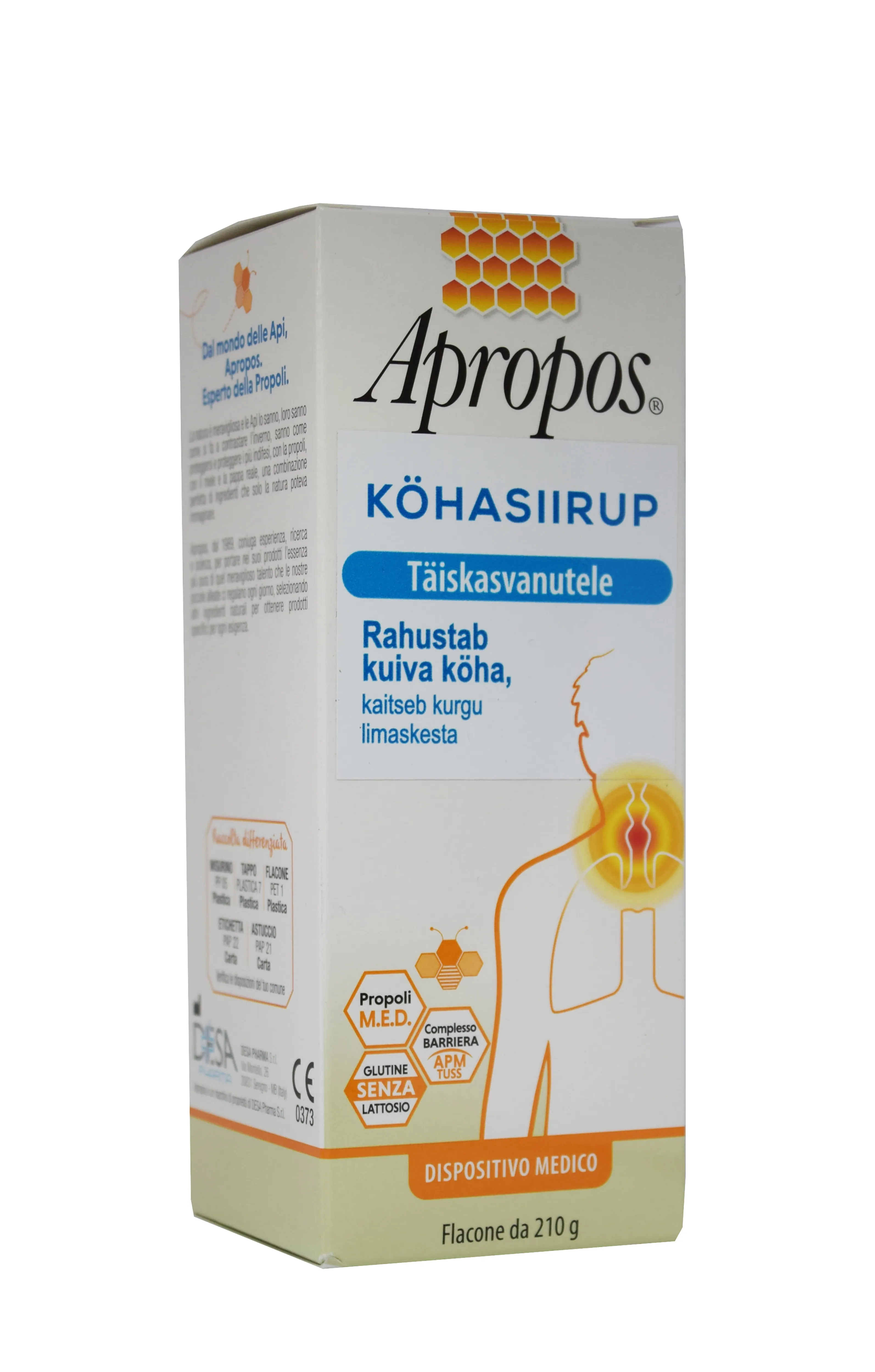 APROPOS SEDITUSS KÖHASIIRUP TÄISKASVANUTELE 210G - Tootepilt 