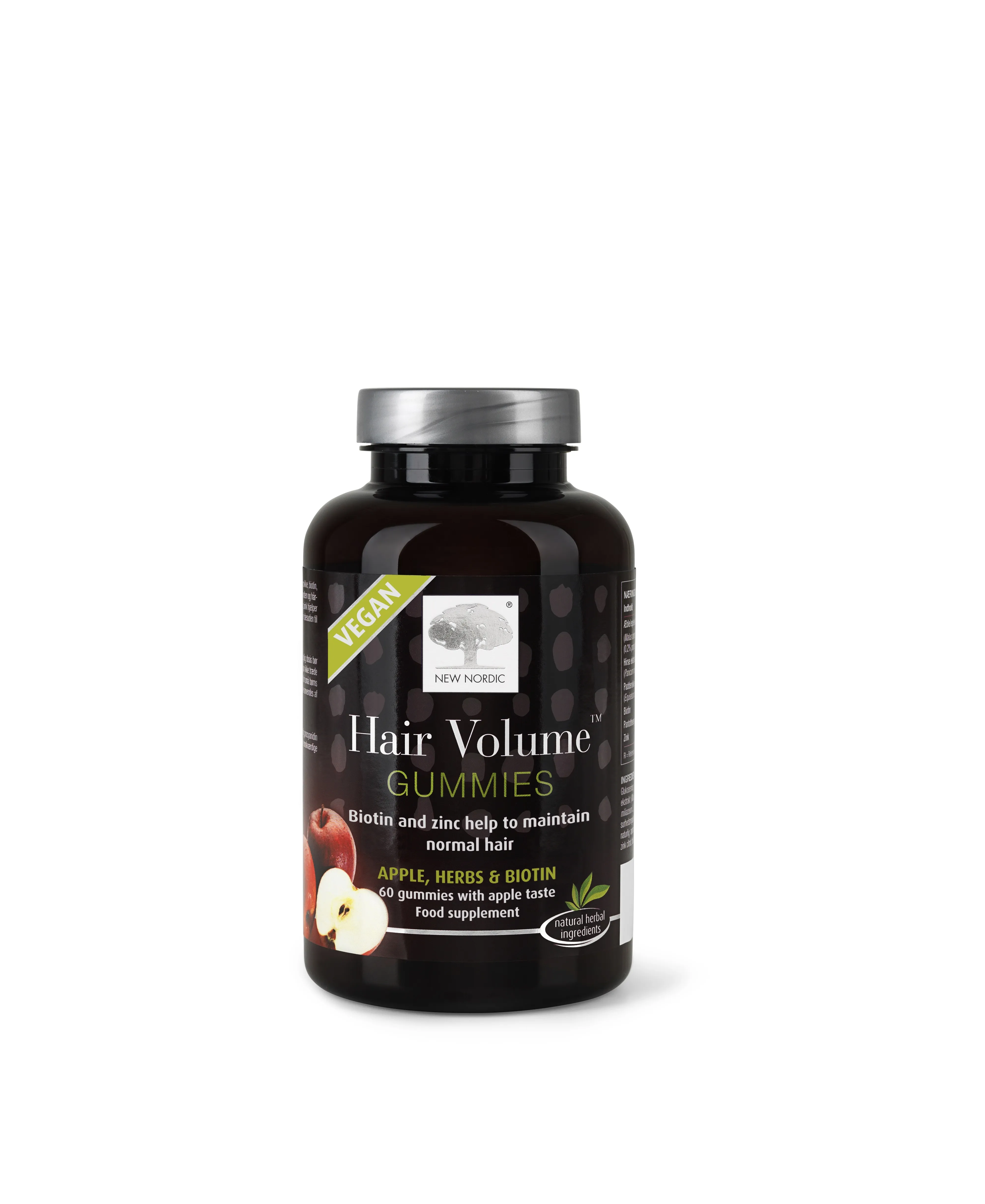 NEW NORDIC HAIR VOLUME GUMMIES KUMMIKOMMID N60 - Tootepilt 