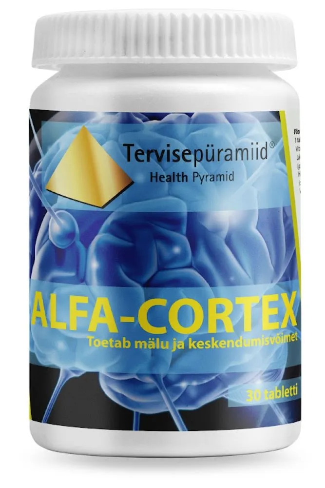 TERVISEPÜRAMIID ALFA-CORTEX TBL N30 - Tootepilt 