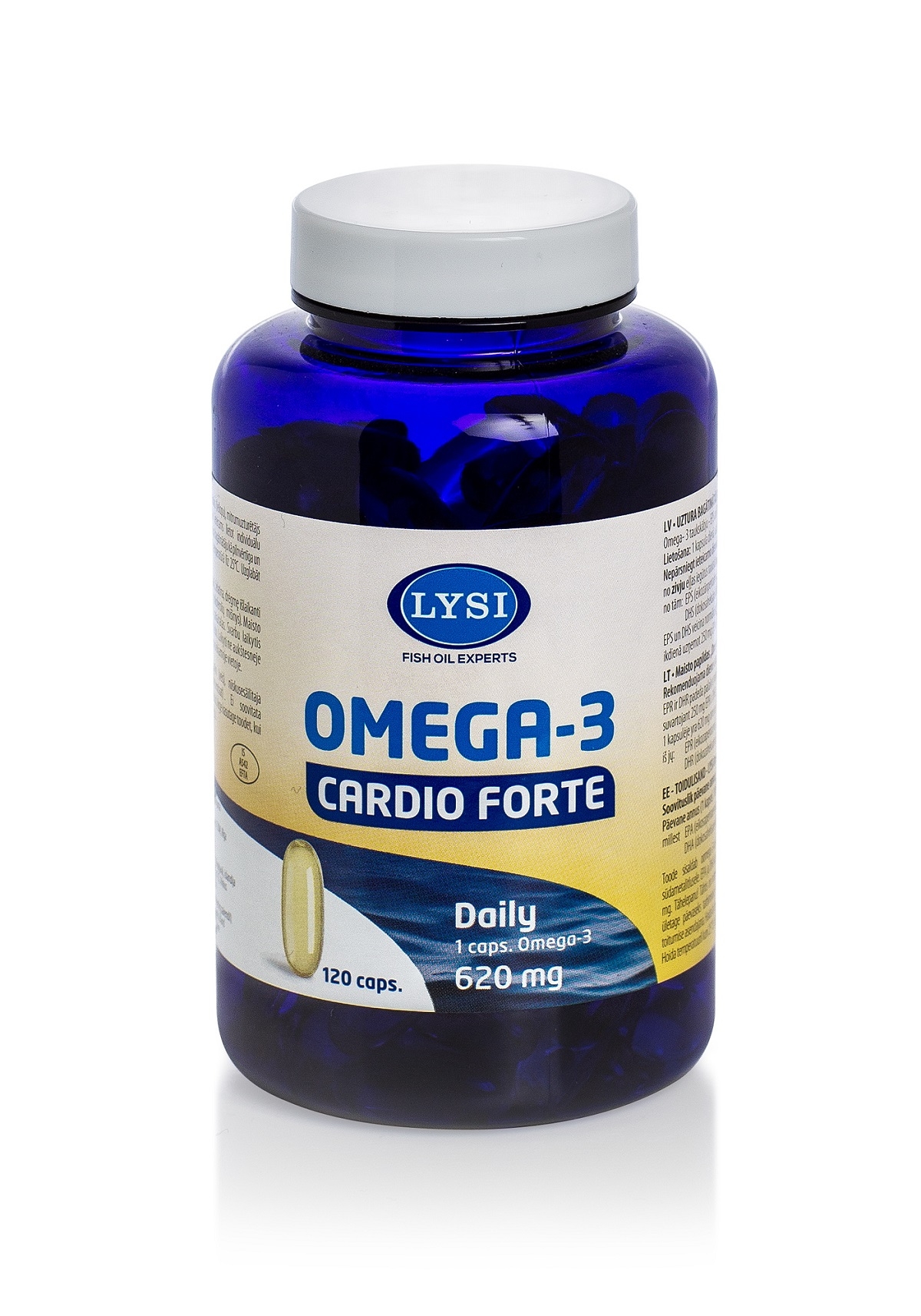 LYSI OMEGA-3 CARDIO FORTE KAPSLID N120 - Tootepilt 