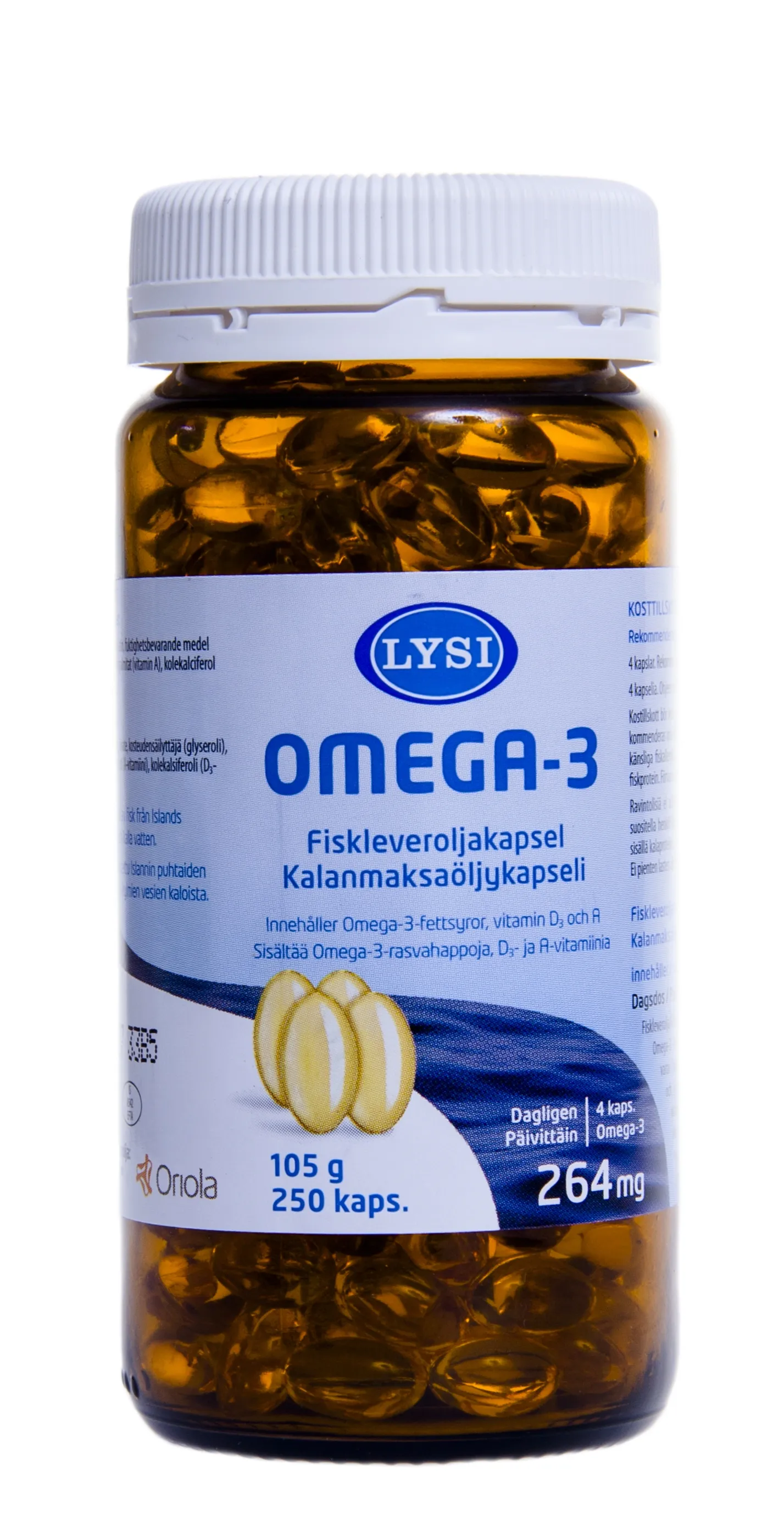 LYSI KALAMAKSAÕLI KAPSLID N250 - Tootepilt 