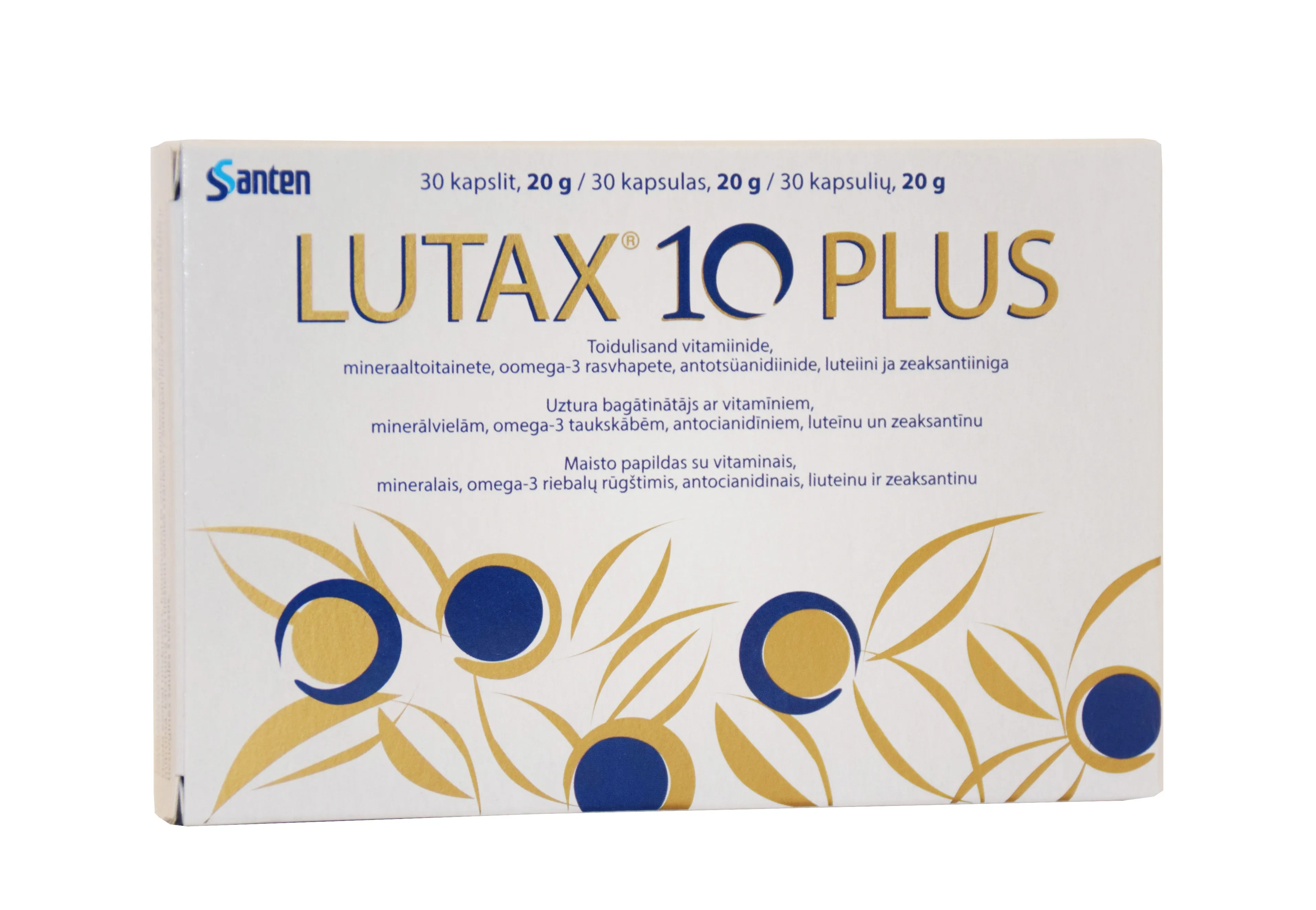 LUTAX 10 PLUS KAPSLID N30 - Tootepilt 