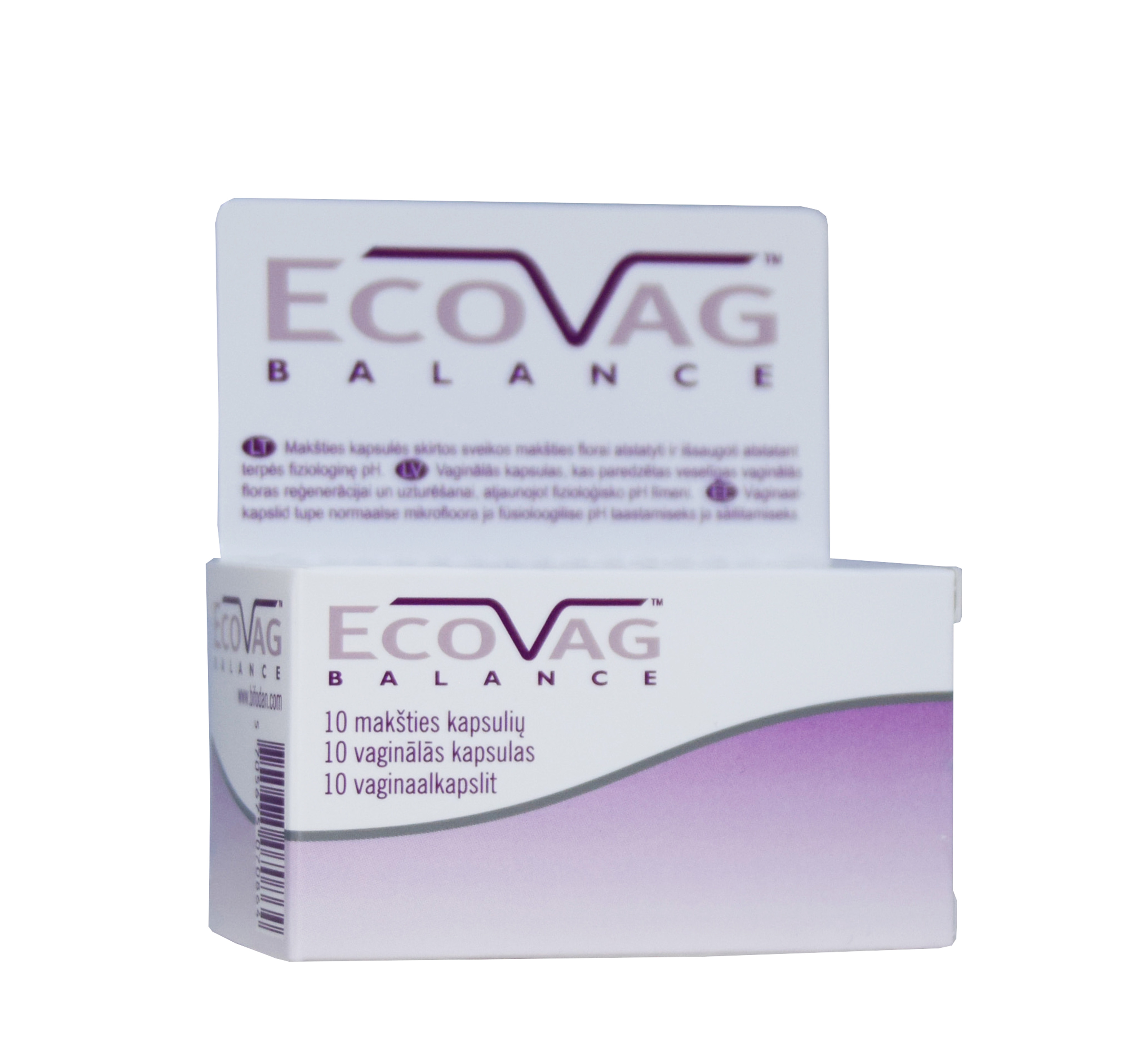 ECOVAG BALANCE VAGINAL CAPS N10 - Tootepilt 