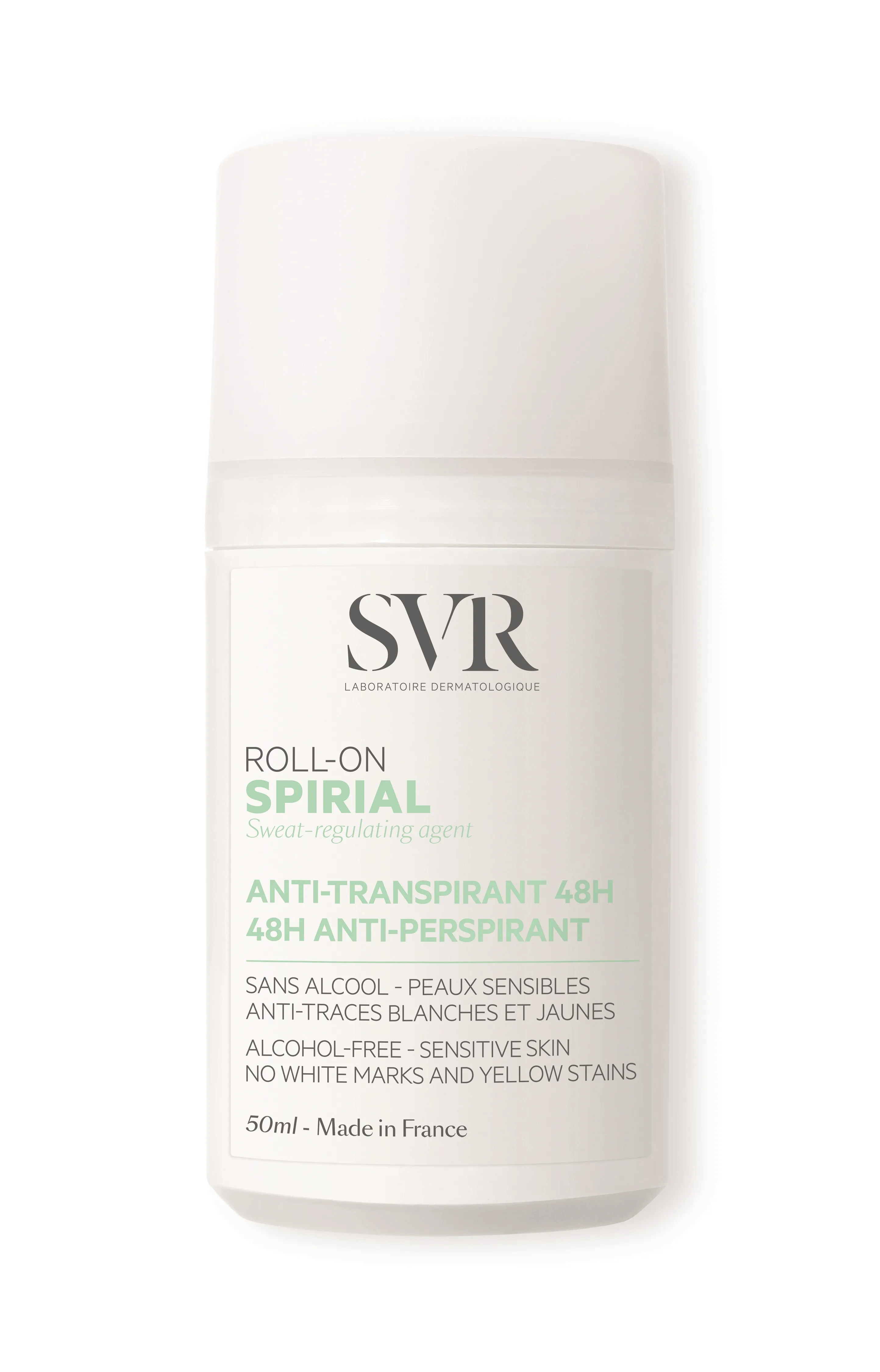 SVR SPIRIAL ROLL-ON DEODORANT 50ML - Tootepilt 